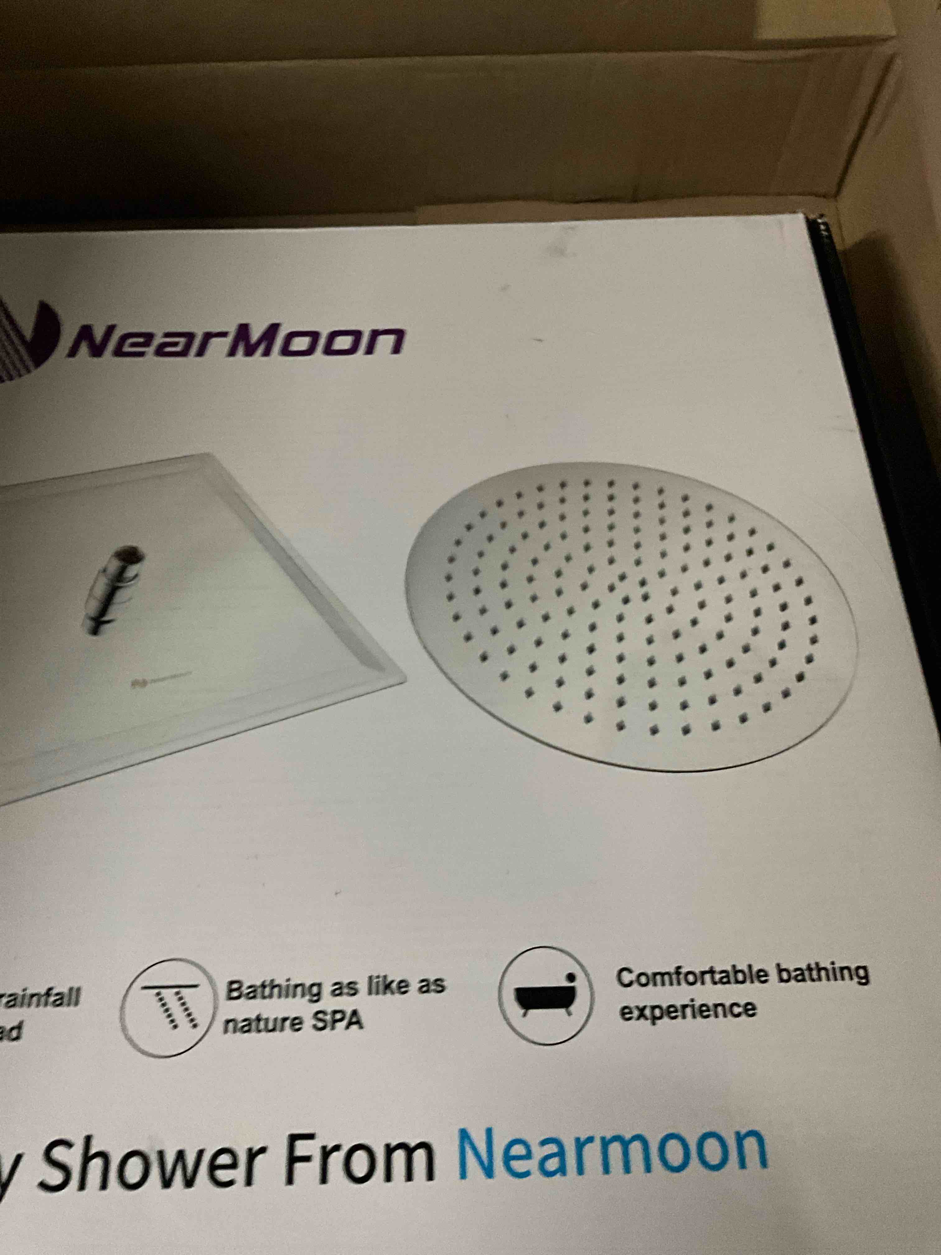 near moon shower heads