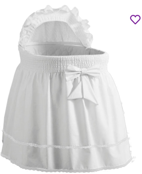 Jeannette Cotton Blend Bassinet Bedding Set