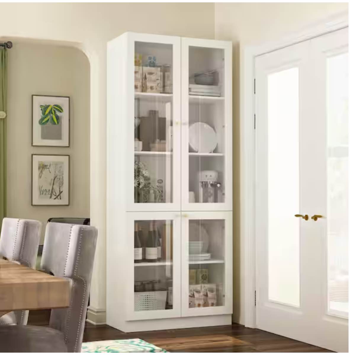 Storage  Cabinet (white)