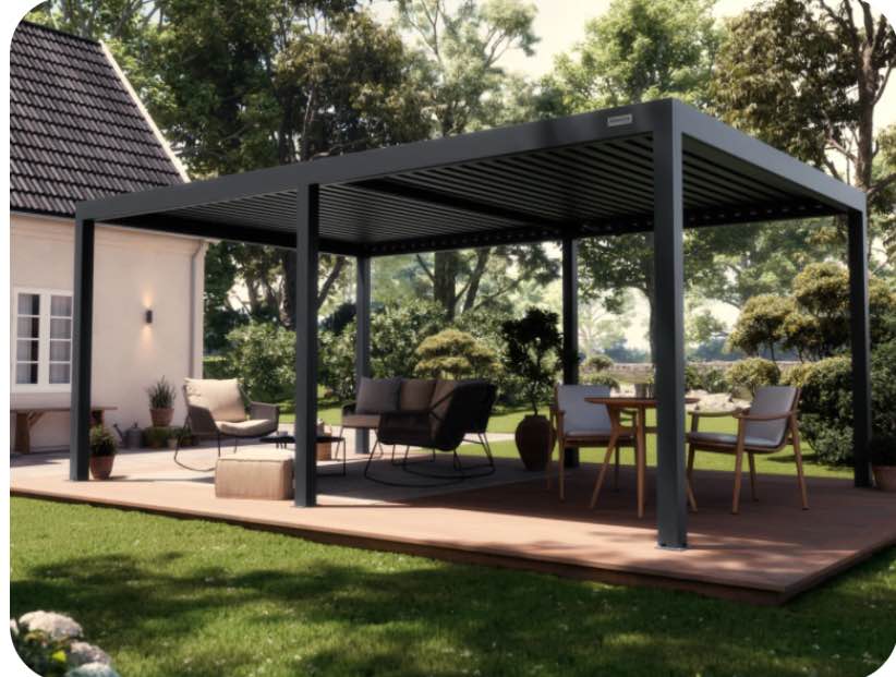 Hardtop Gazebo With Galvanized Stee
