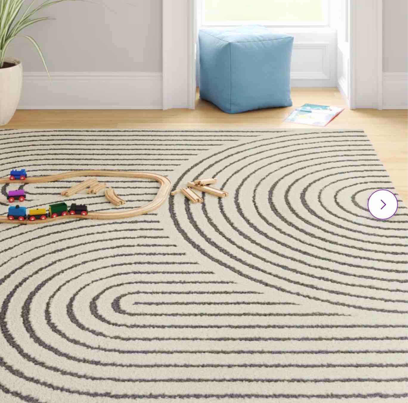 Rarklay Indoor Rug  size 4’ X 6 