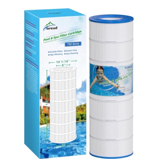 TOREAD Pool Filter Replaces Pentair Clean and Clear 200, CC200, PAP200-4, PAP200, C-9419, FC-0688, Ultral-C5, PP-C5, R173217, 59054400, Aladdin 29902, Baleen AK-8005, 1 Pack
