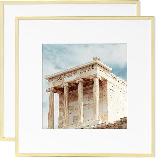 Gold 16×16 poster frame 2 pack