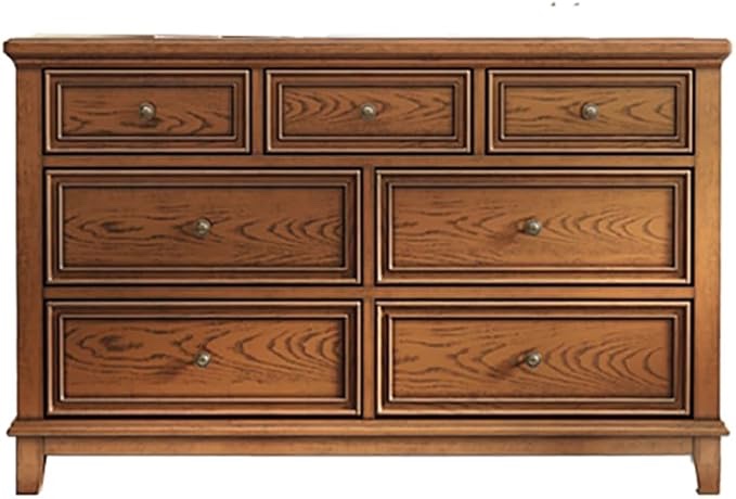 Wood Storage Cabinet with Drawers