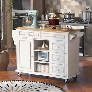 Kitchen island cart 
