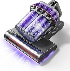 Xlife Mattress Vacuum Cleaner with UV-C Light, 140F° Heating, 550W 16KPA Suction, HEPA Filter for Deep Cleaning Bed, Sofa, Pillow, Baby Crib?Corded?