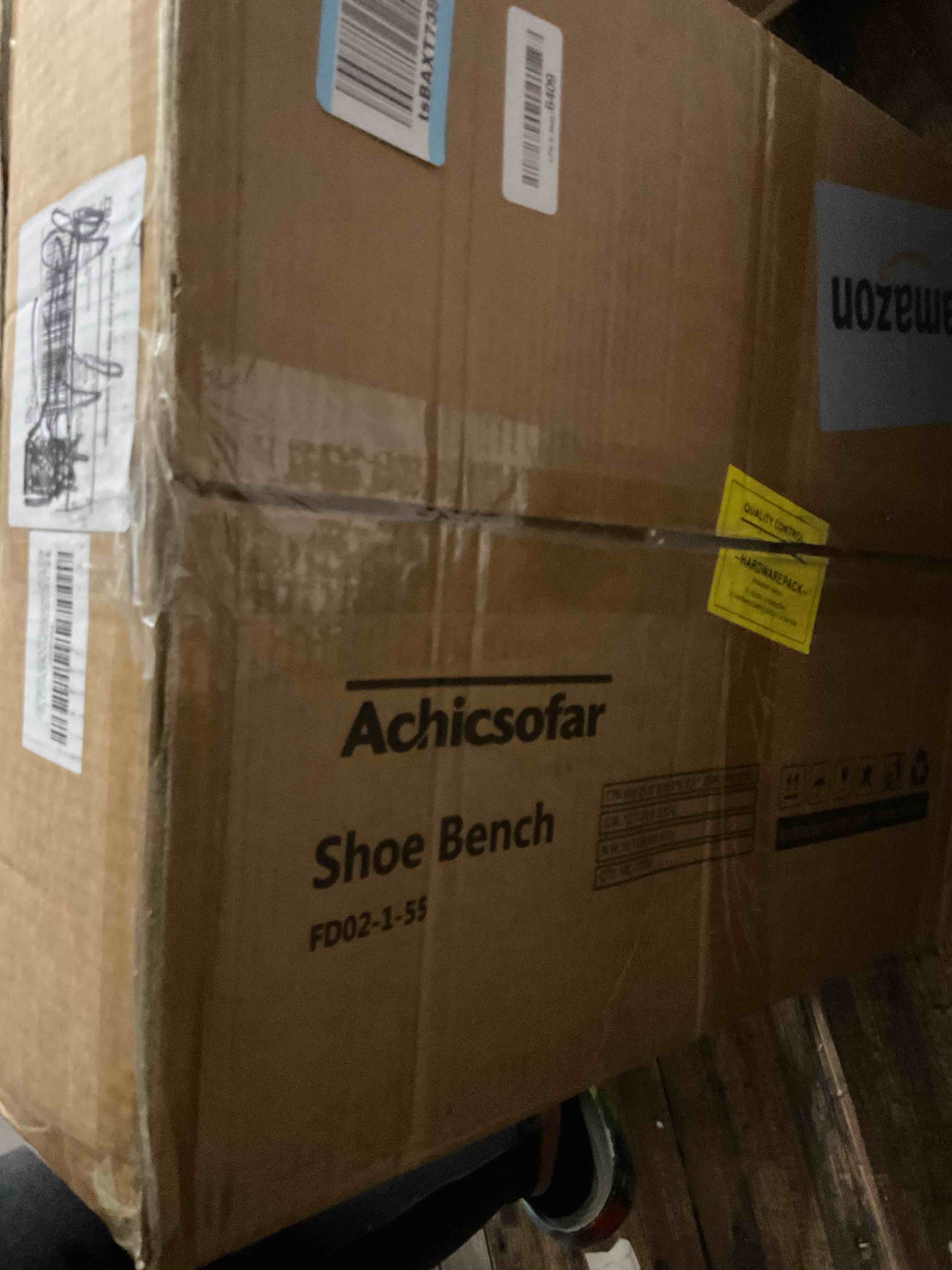 achicsofar small shoe rack bench2 tier wooden entryway bench with shoe storage shoe rack with cushio