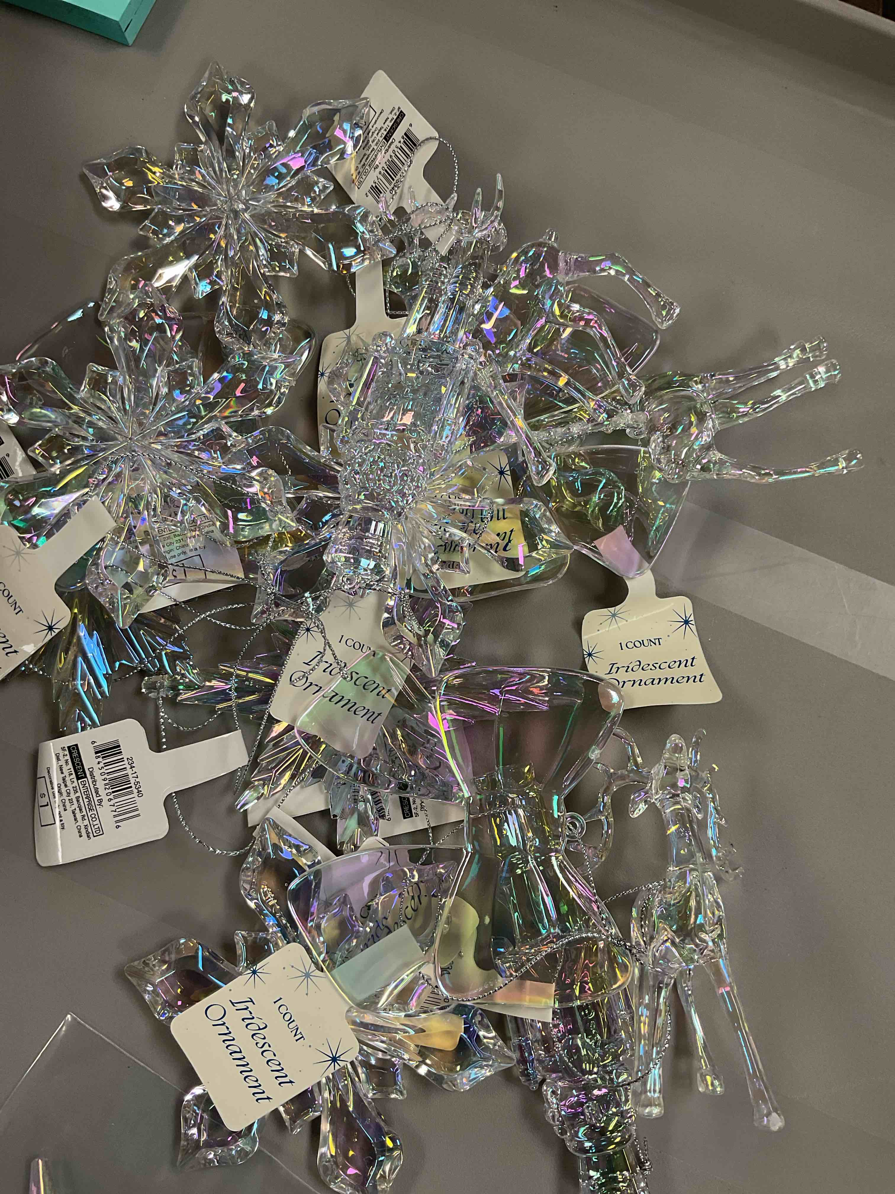 Iridecent ornament