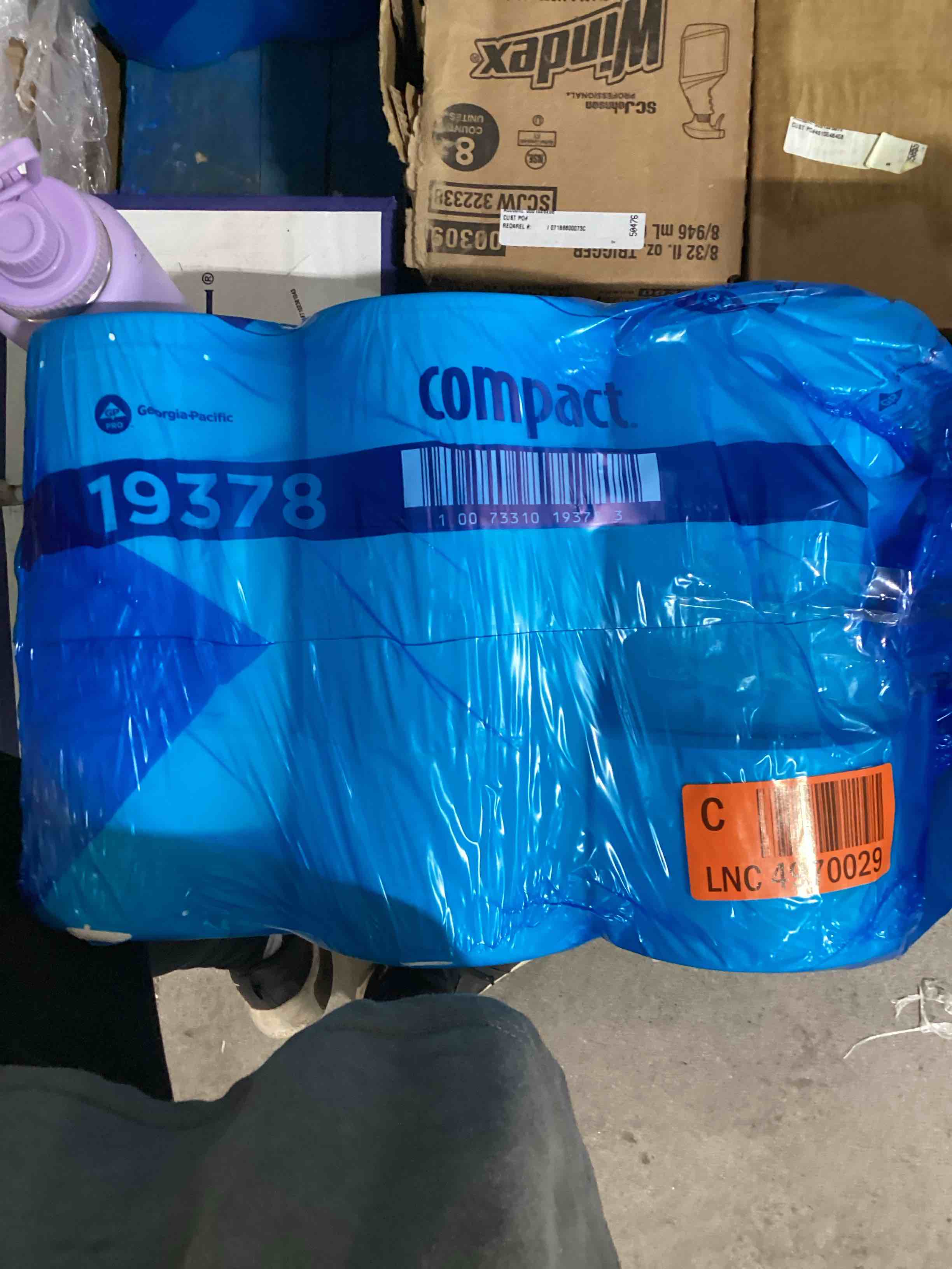 compartment cordless 2 ply high capacity toilet paper