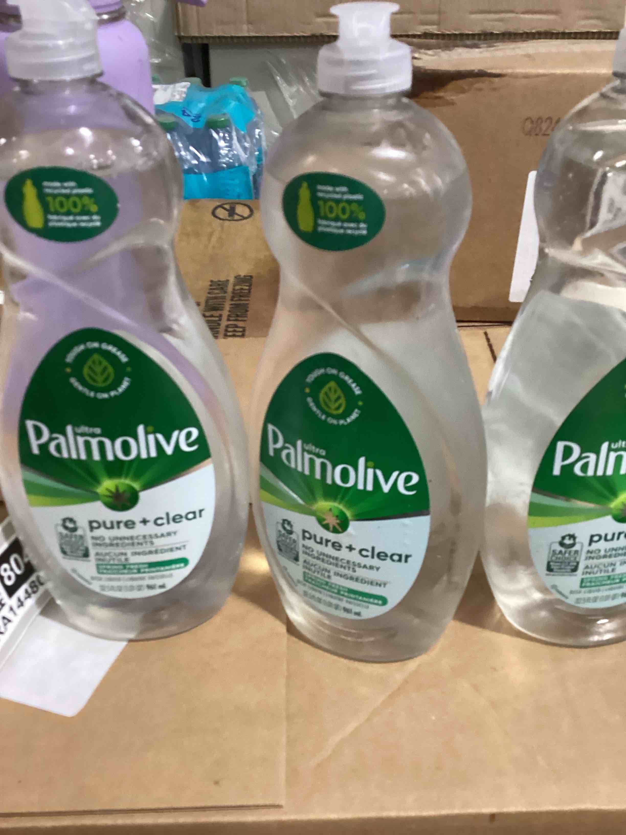 Palmolive Ultra Liquid Dish Soap, Pure and Clear, 32.5 Fl Oz