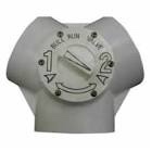 American Mfg Bull Run™ Septic Valve, 4 Inch For PVC SCH 40 Pipe