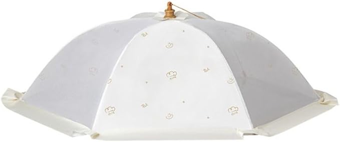 Generic Mesh Food Cover with Flower,Umbrella Style Food Cover,Food Lid Dish Tent,Foldable Food Net,Umbrella Shape Food Cover for Home(70cm), AM0XEB0M5N5US