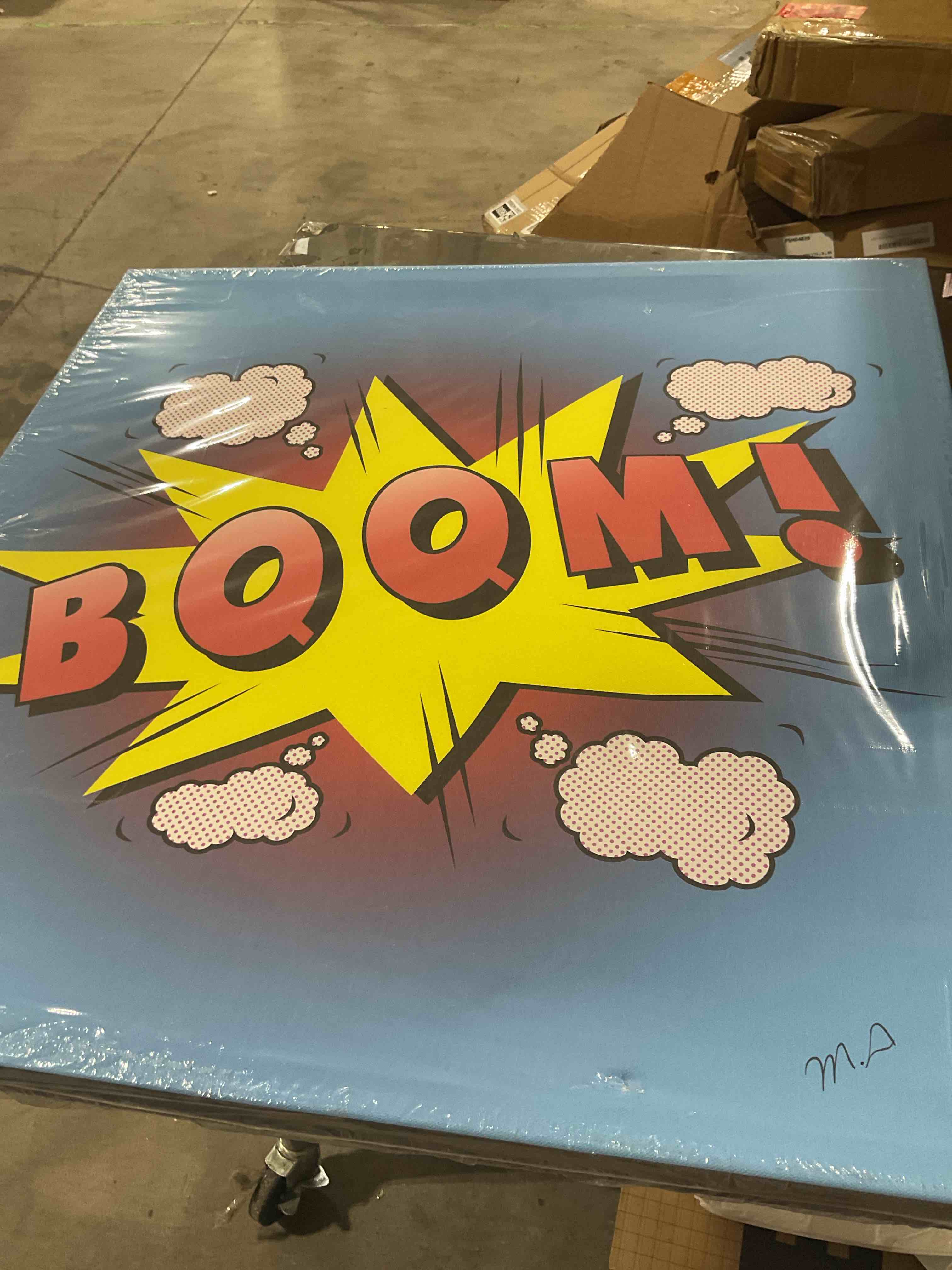 Frame USA Boom 2 Framed by Mark Ashkenazi Print, 23.25" x 23.25"