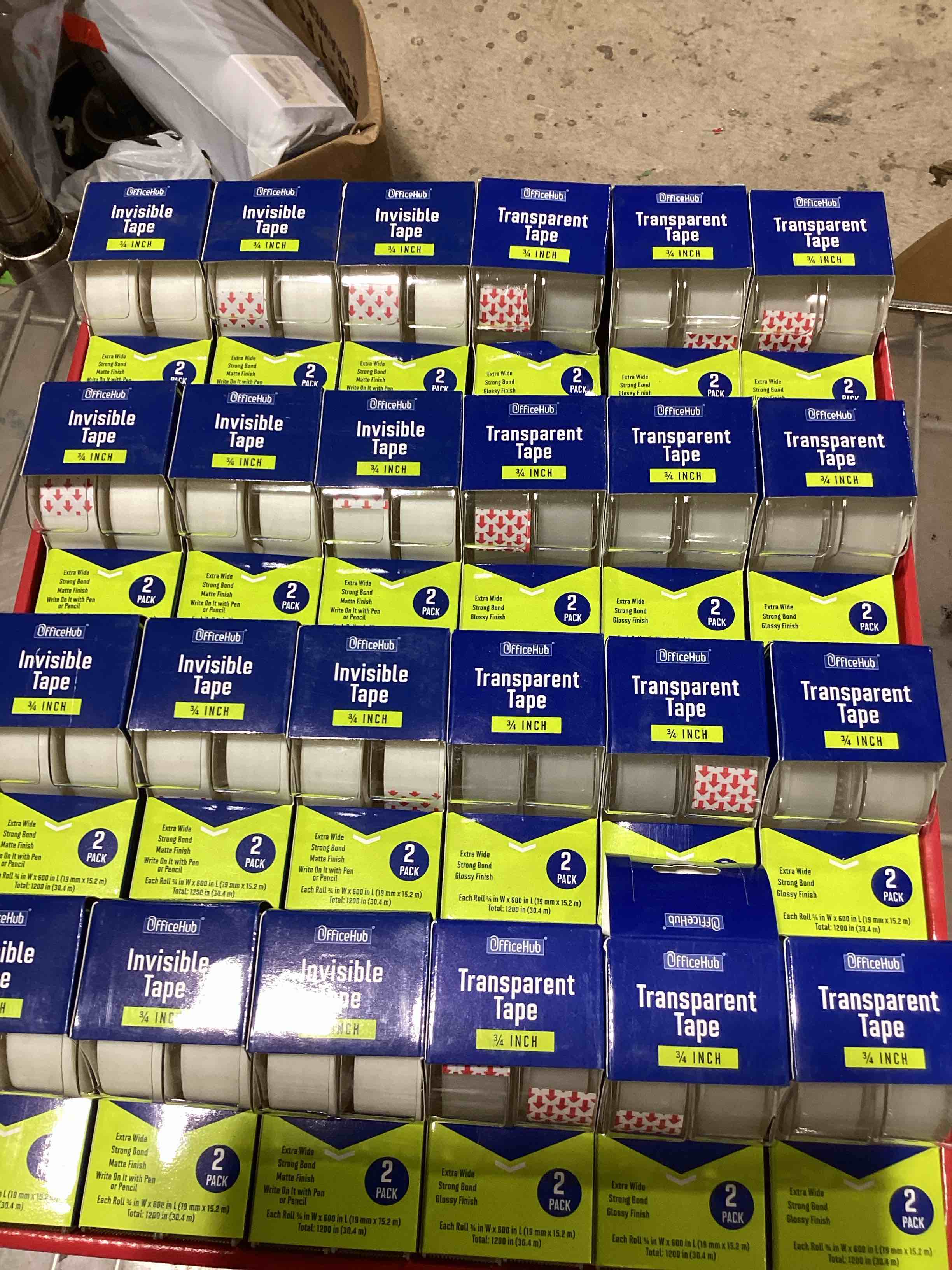 Transparent Tape 3/4 Inch