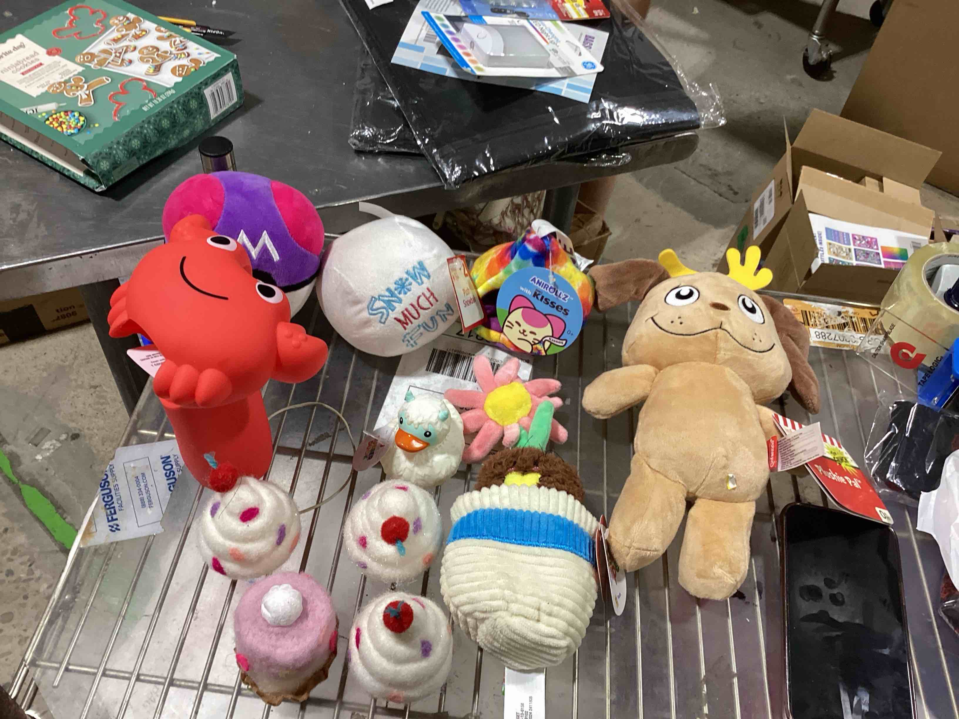 Assorted toys 