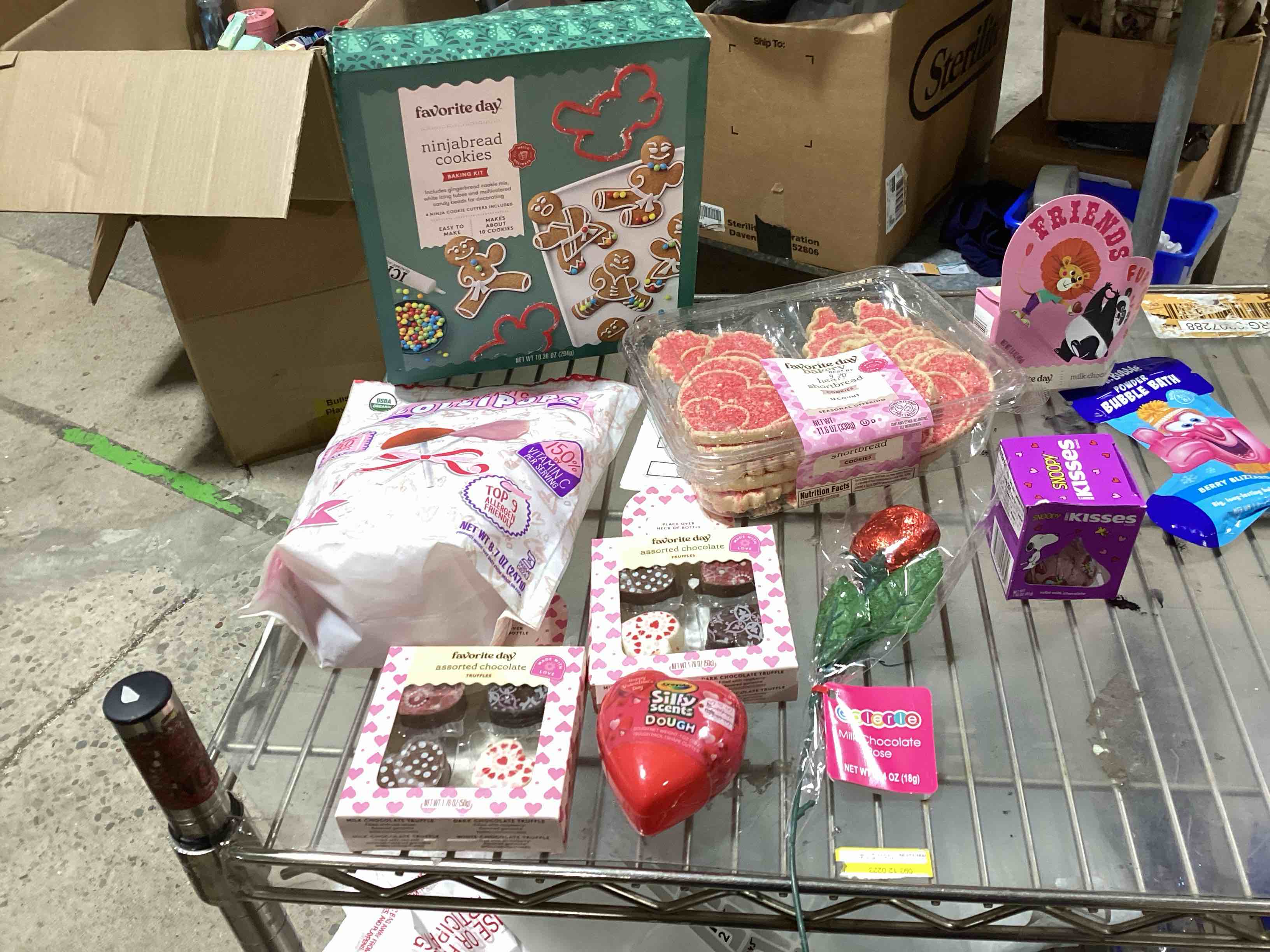 Assorted items  