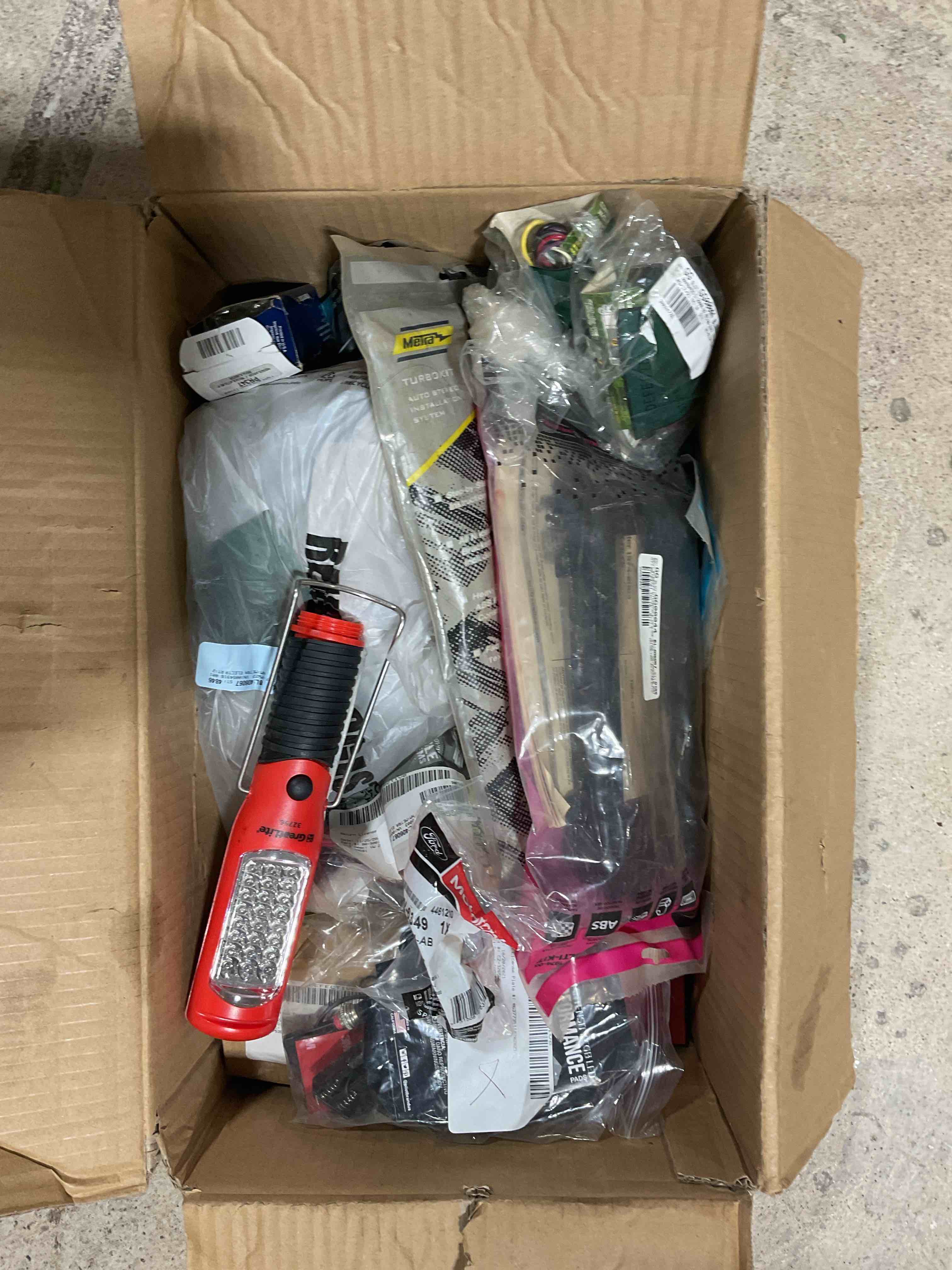 assorted auto parts 