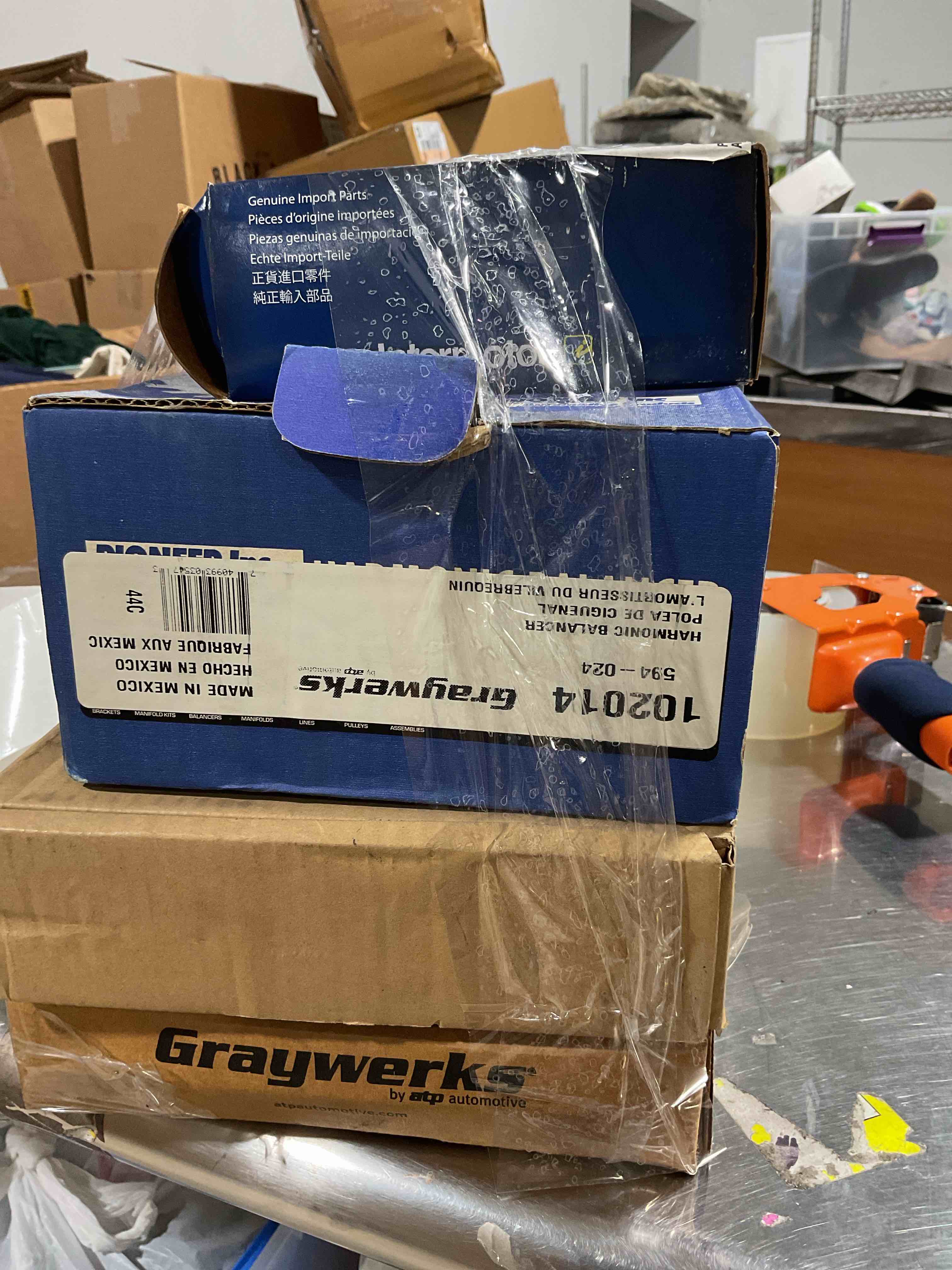 assorted auto parts 