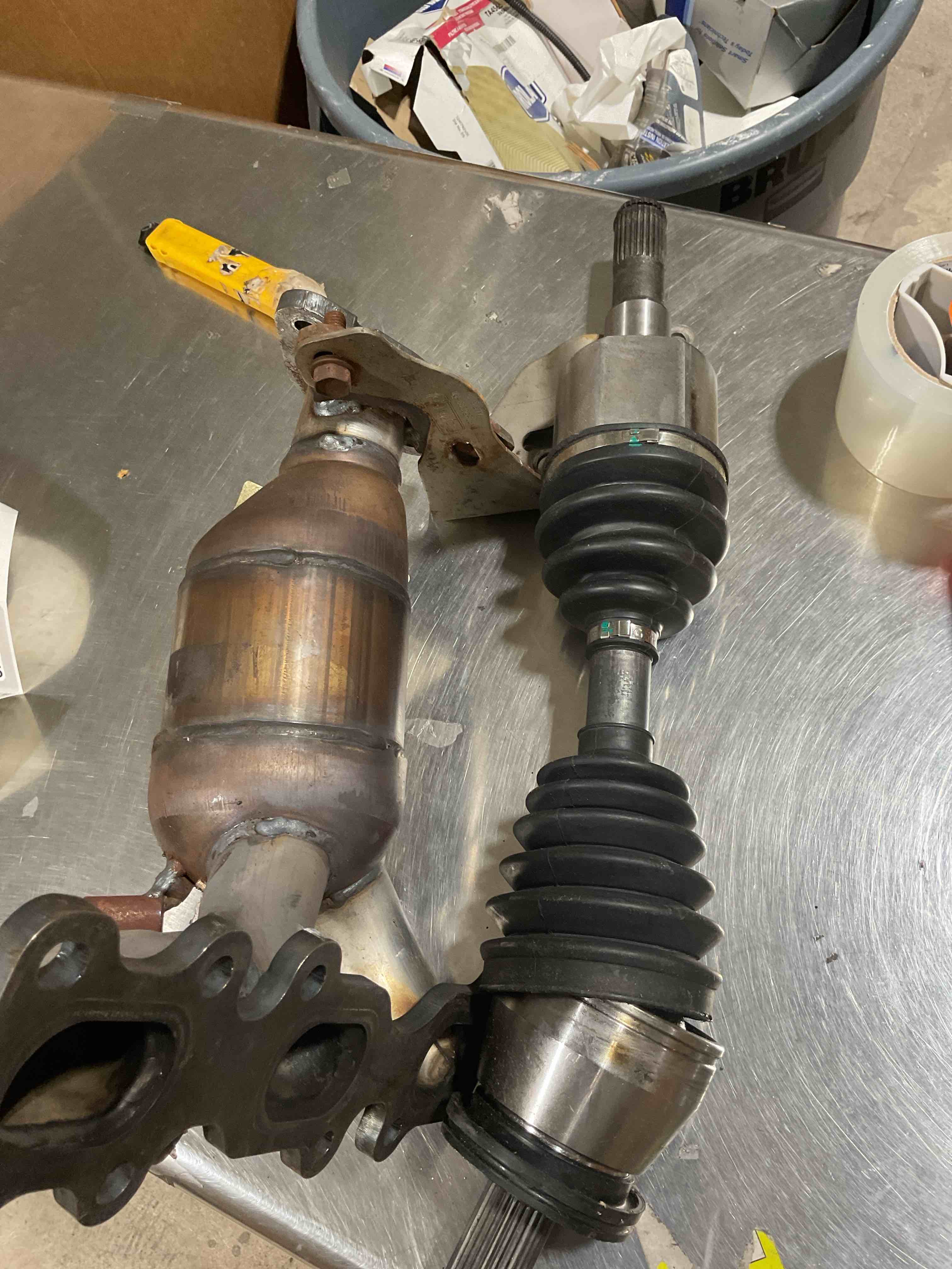 assorted auto parts 