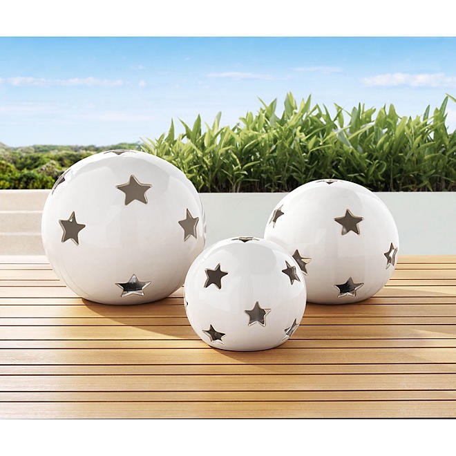 Member's Mark Ceramic Globe LED Lighting, Set of