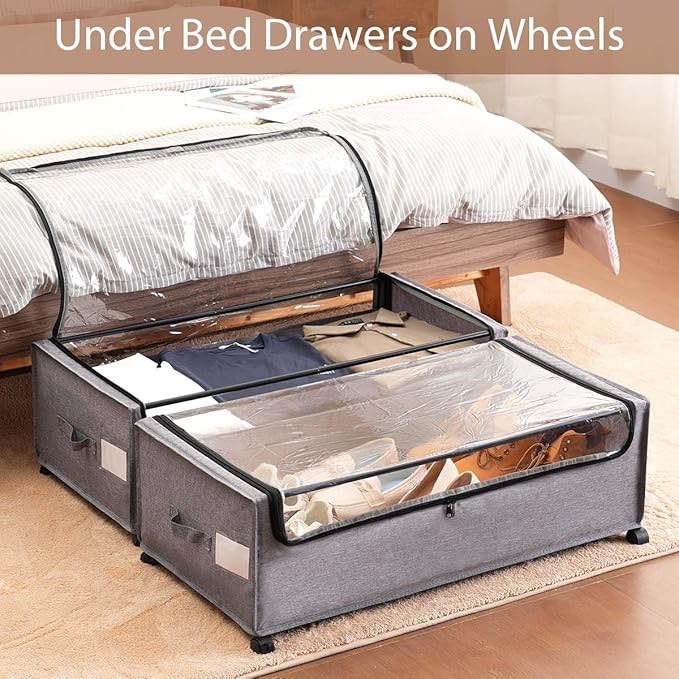 Under the Bed Storage Containers, Underbed Storage with Wheels,Under Bed Shoe Storage,Under Bed Rolling Storage,Large Under Bed Storage,Underbed Drawers,Underbed Storage with Lid