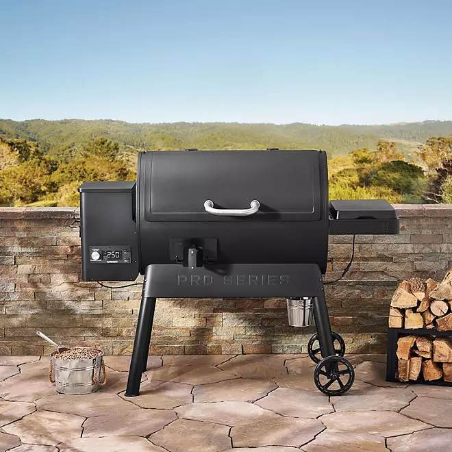 Member's Mark Pro Series 36" Pellet Smoker with Induction Burner and Smoke Tray