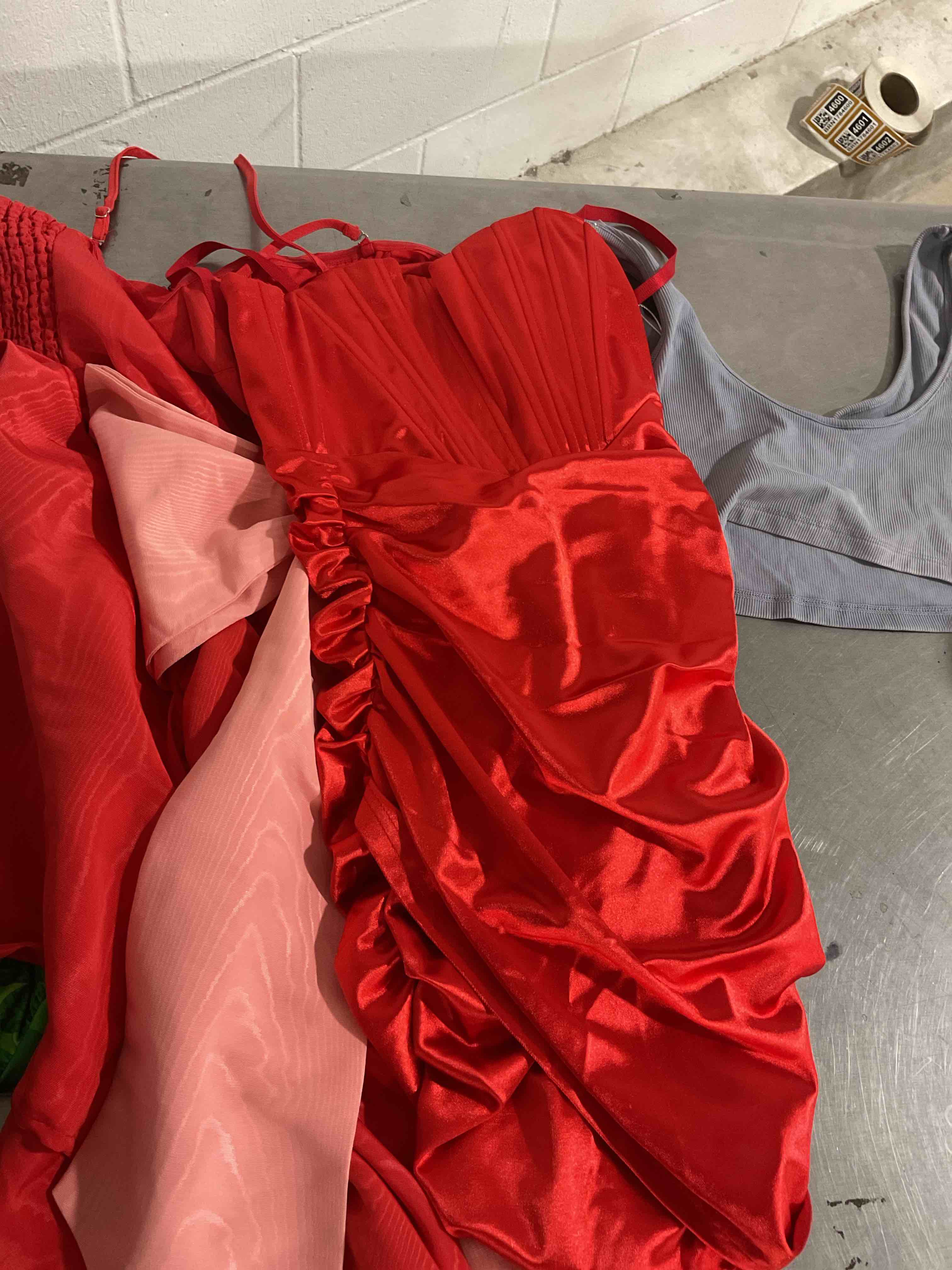 assorted  clothes Different size color and style