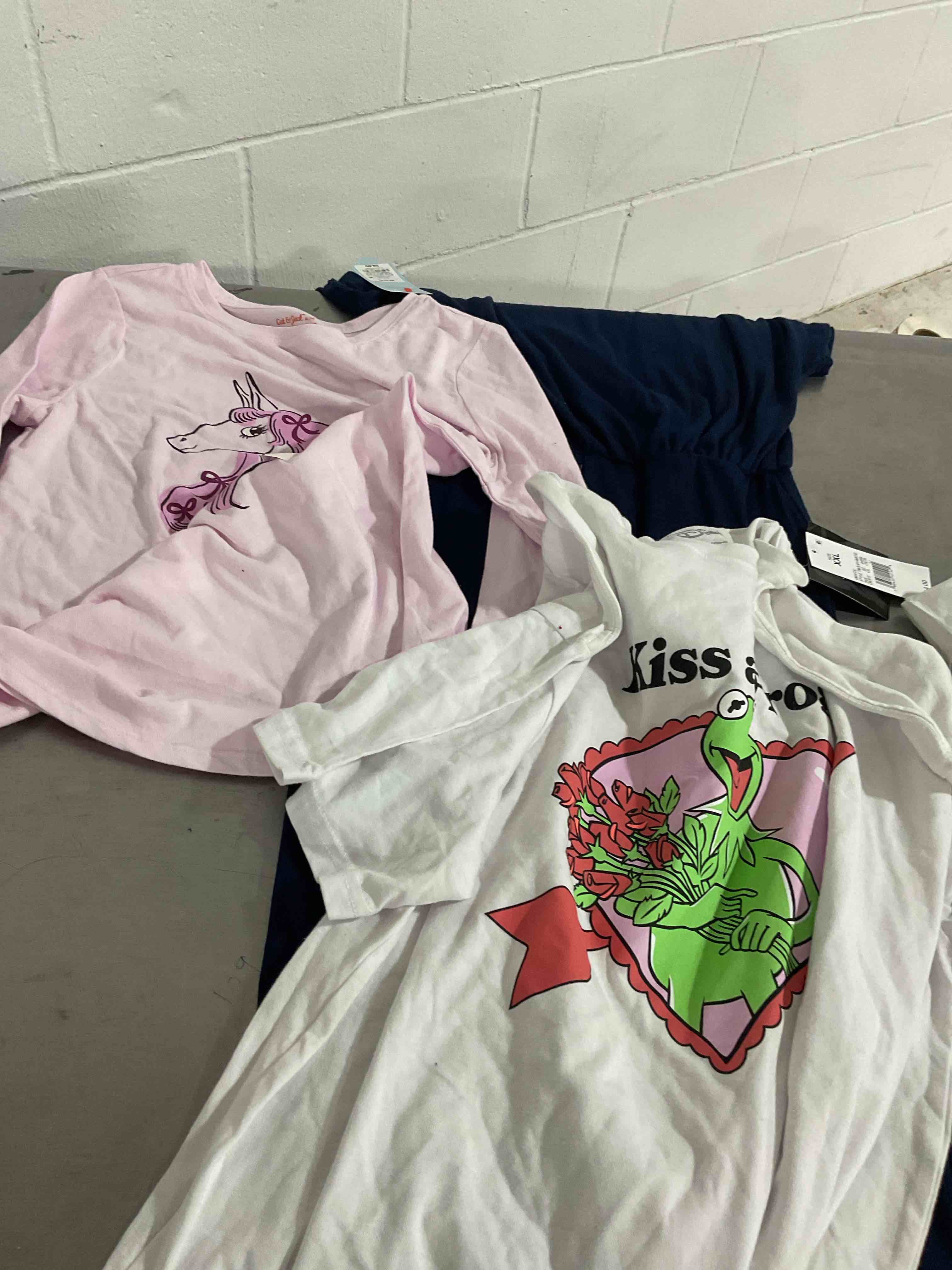 assorted  clothes Different size color and style