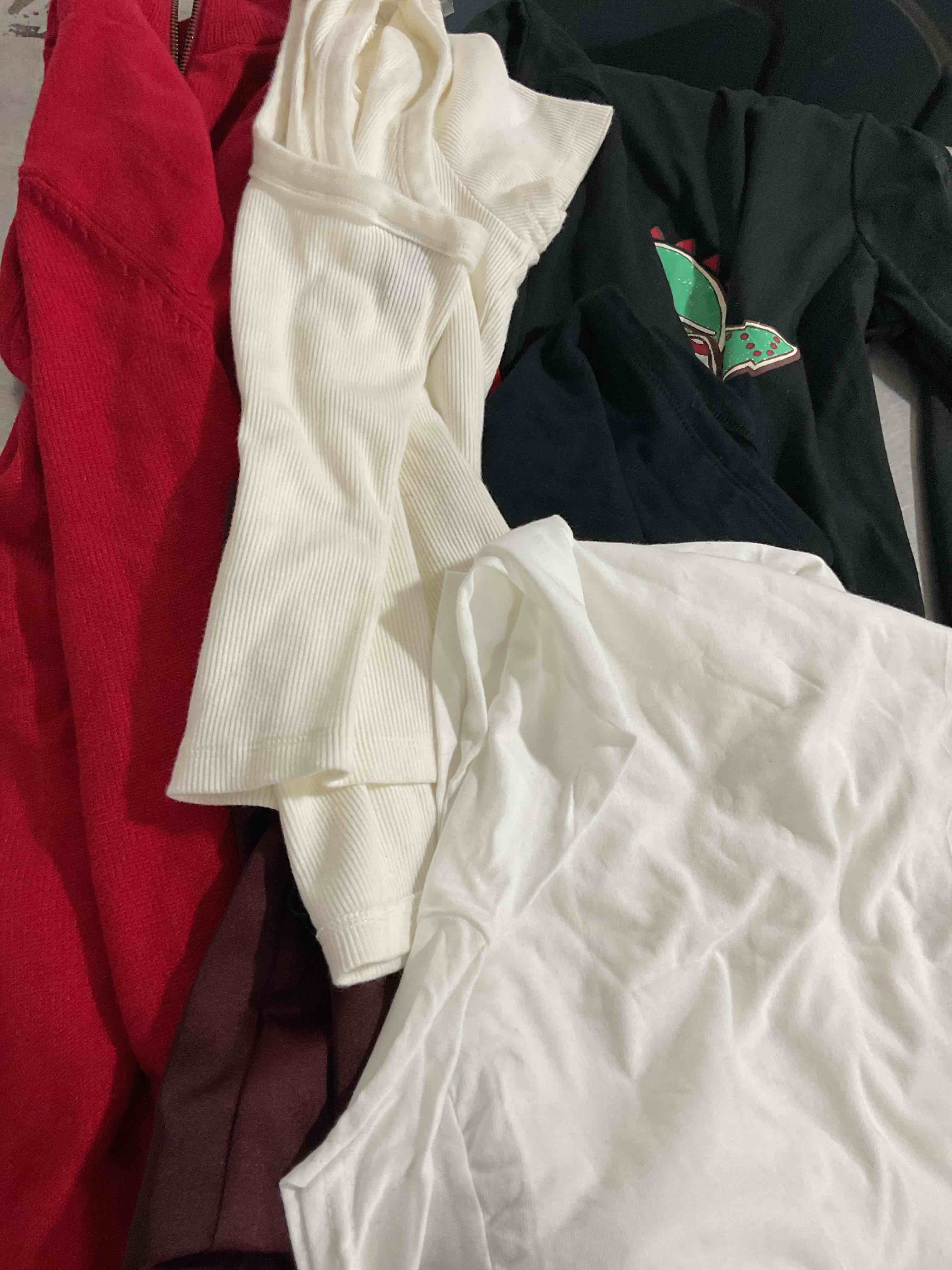 assorted  clothes Different size color and style