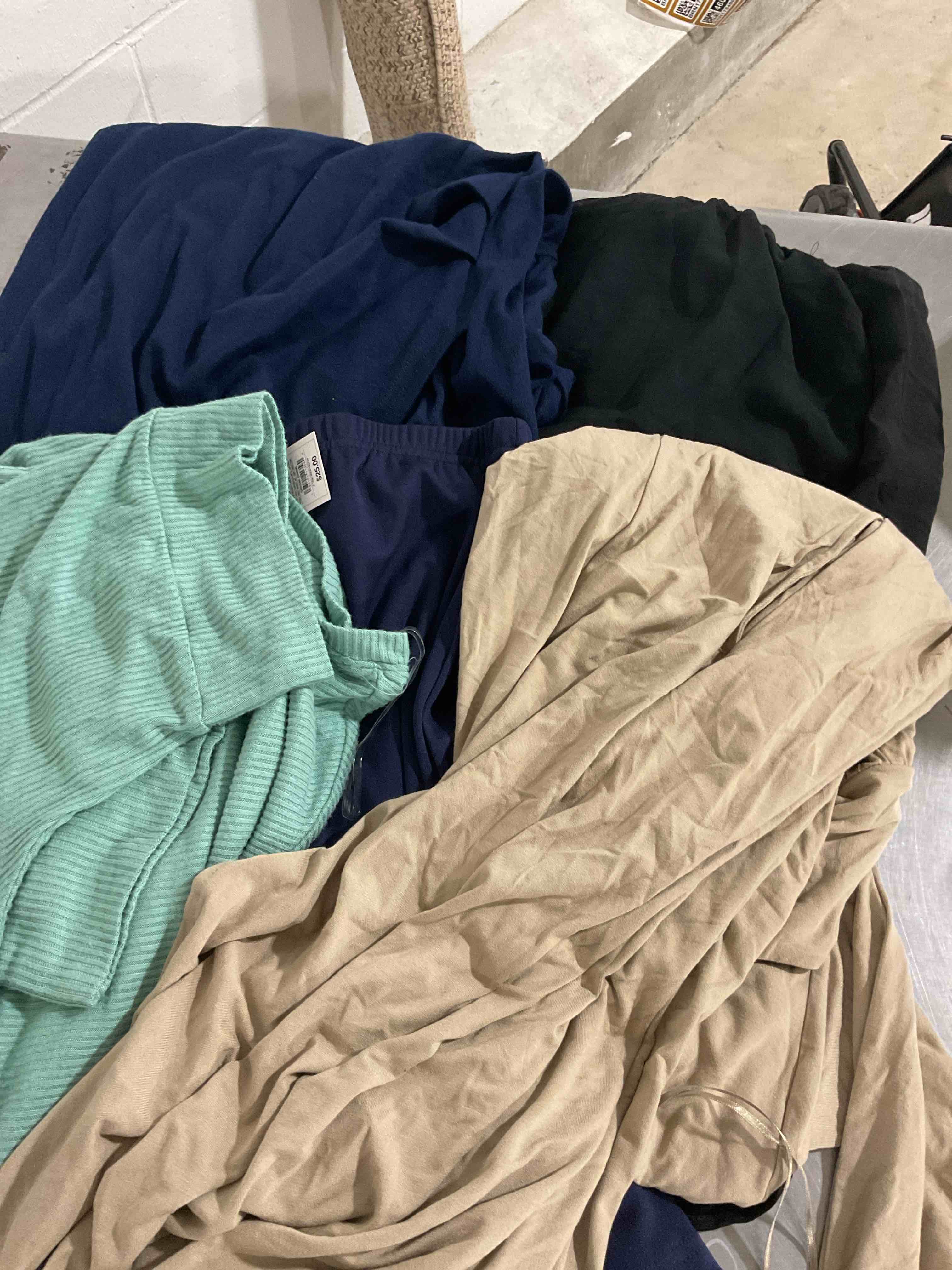 assorted clothes Different size color and style