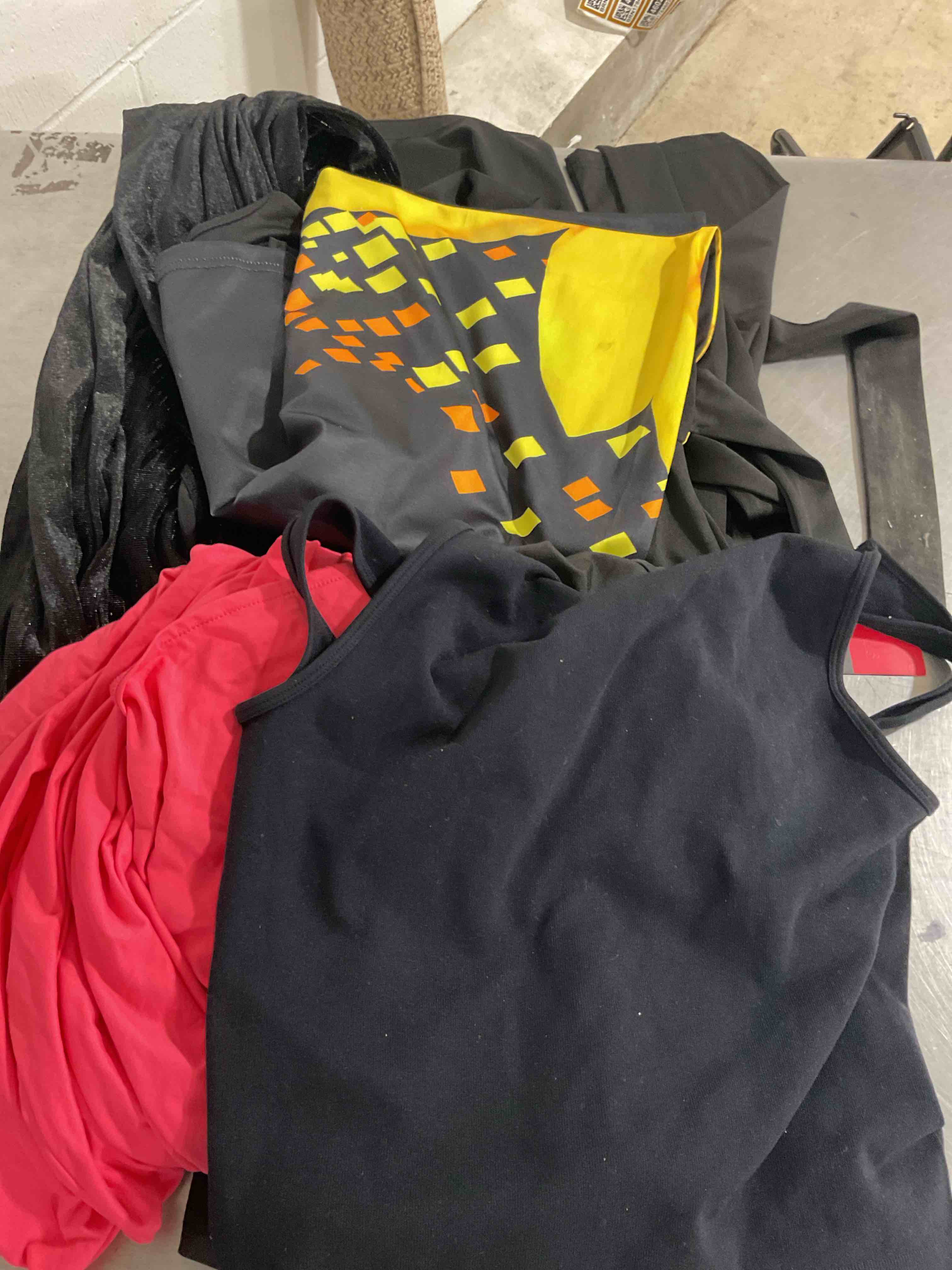 assorted clothes Different size color and style