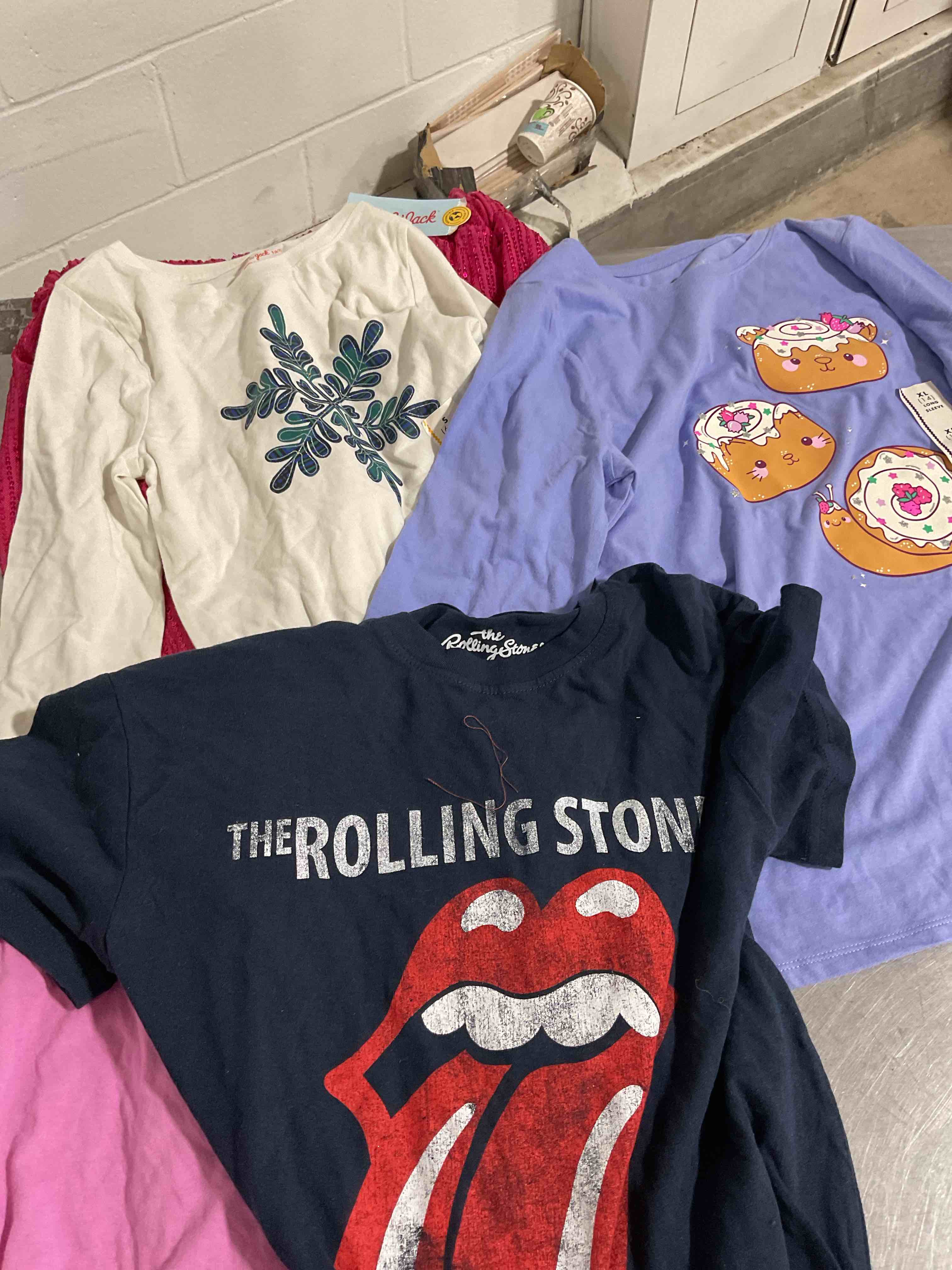 assorted clothes Different size color and style