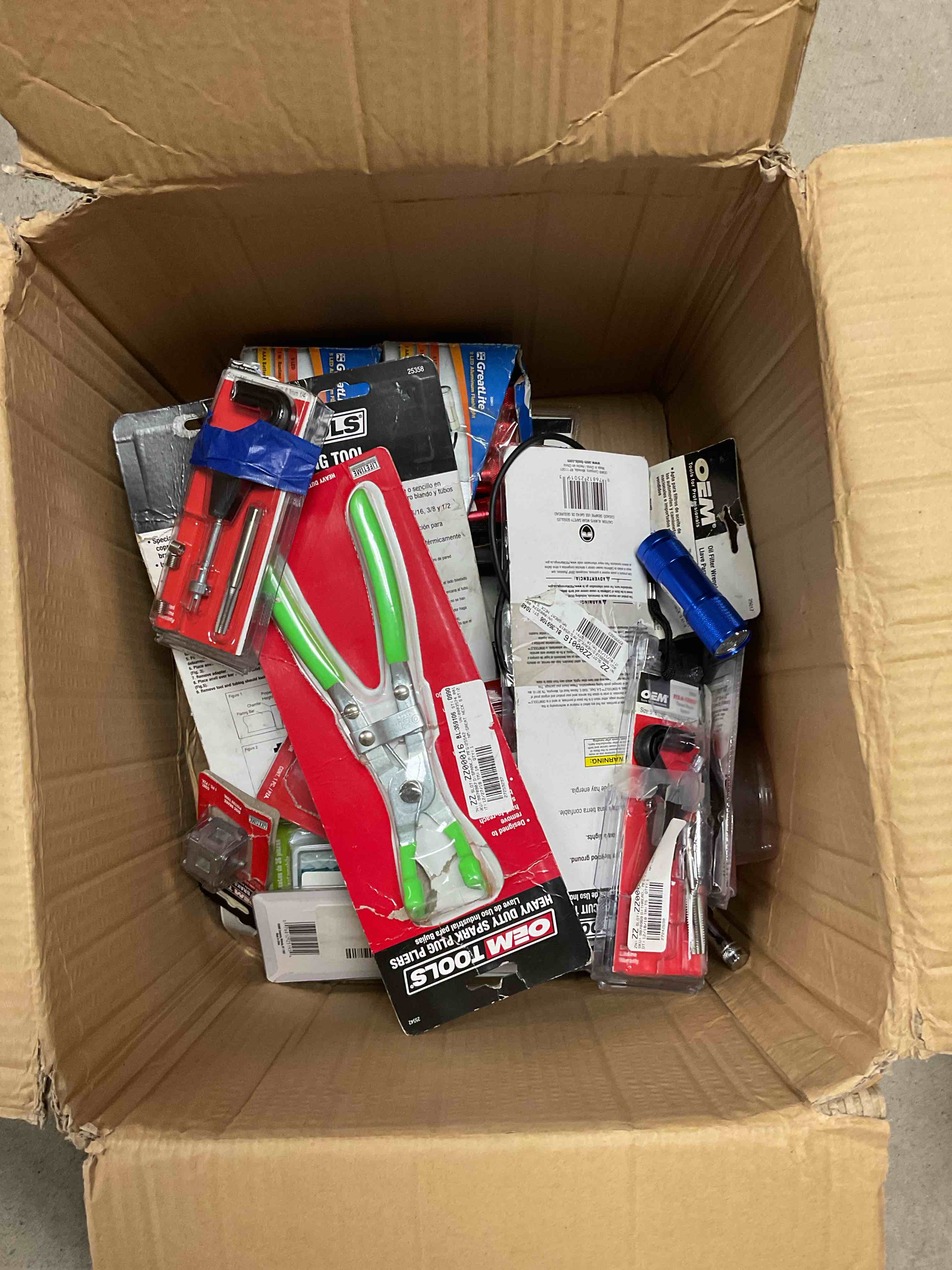 assorted auto parts 