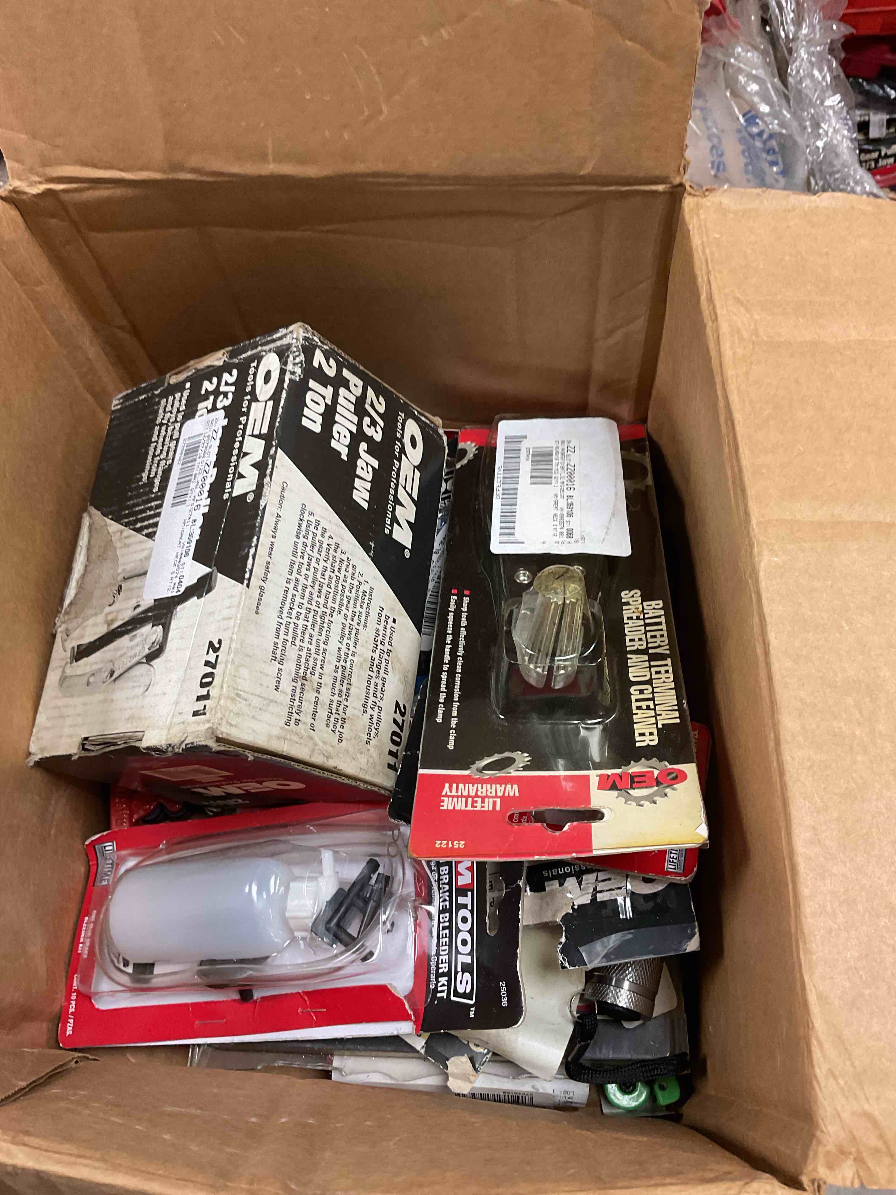 assorted auto parts 