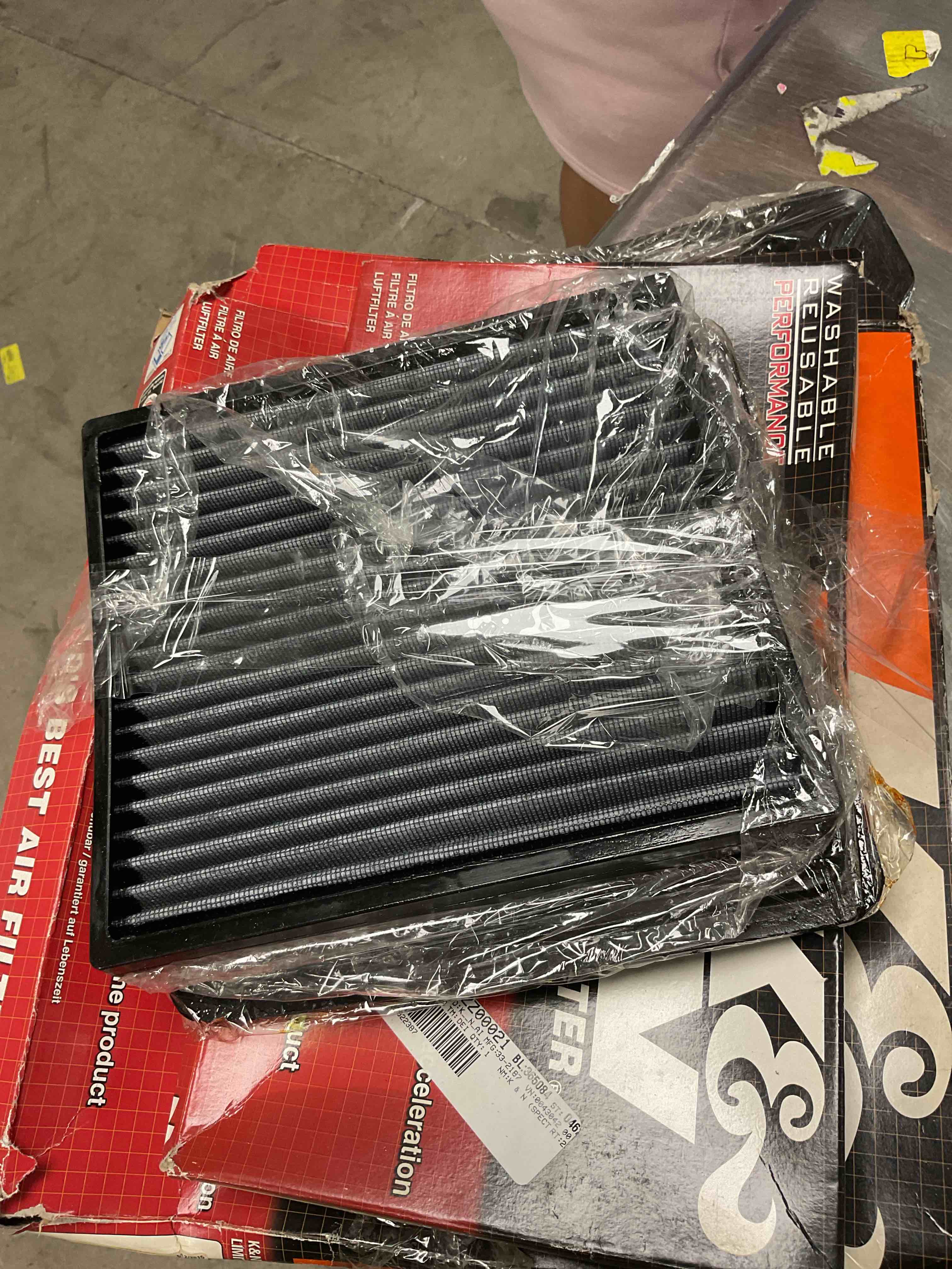assorted auto parts 