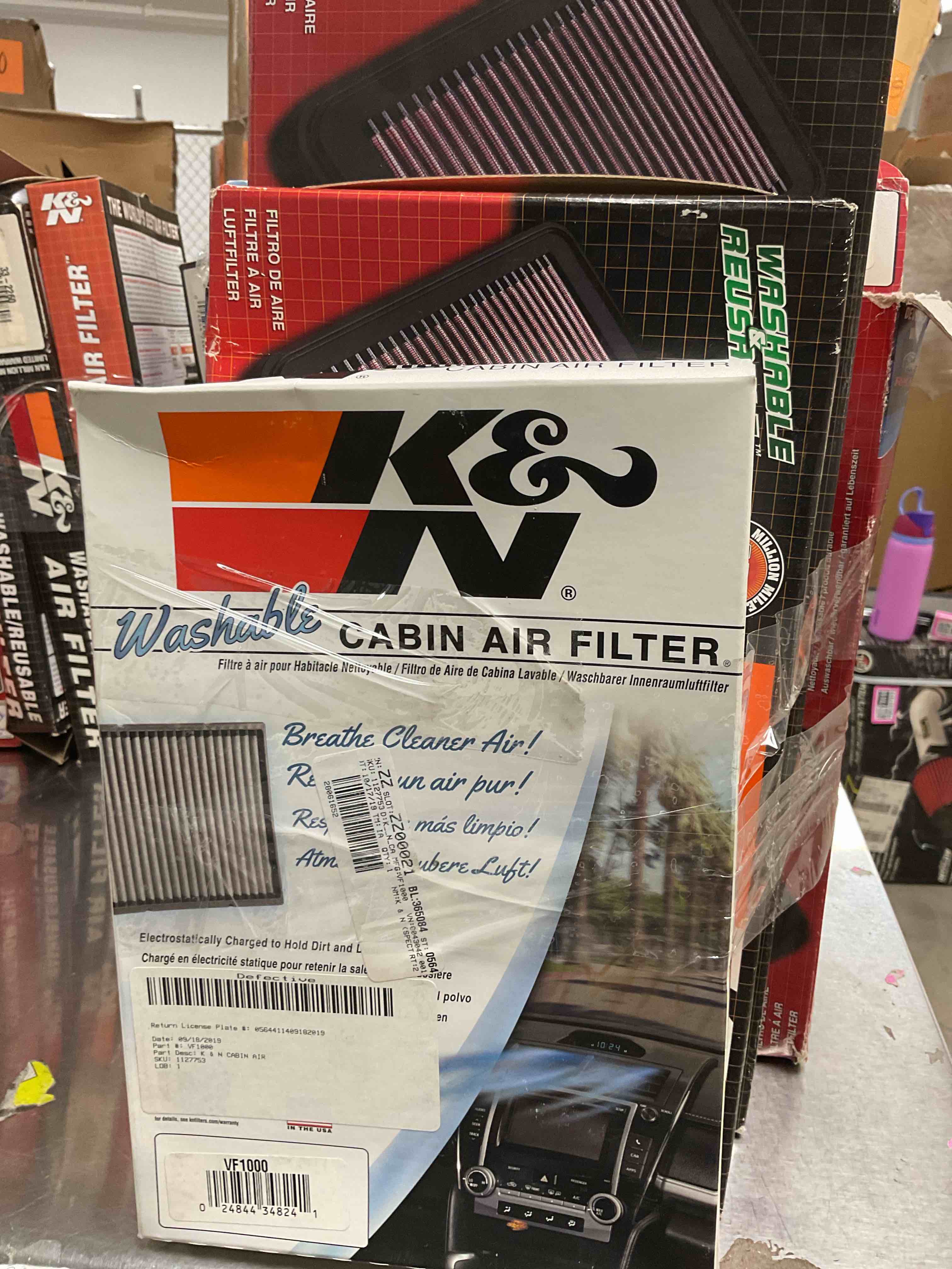 assorted auto parts 