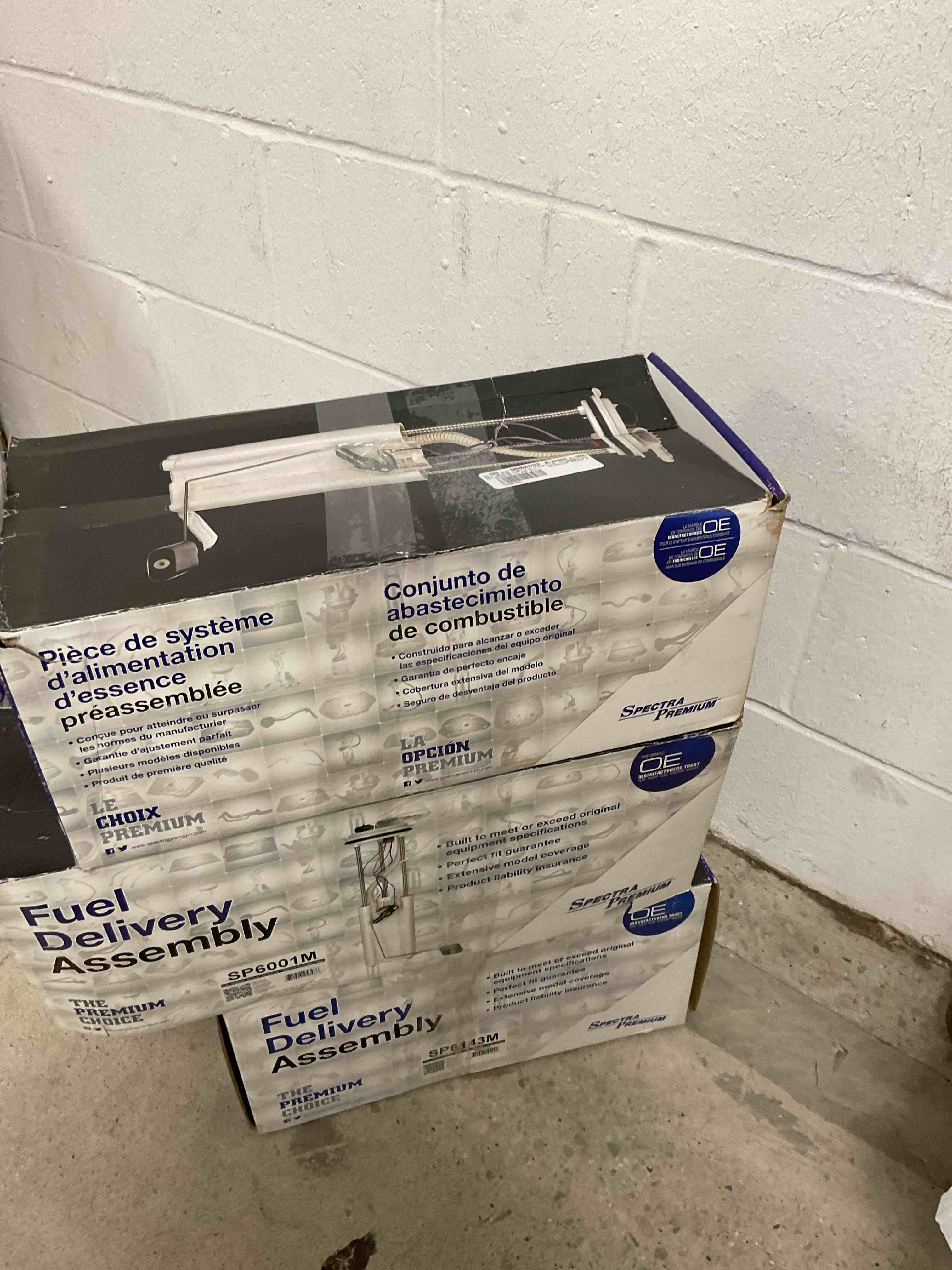 assorted auto parts 