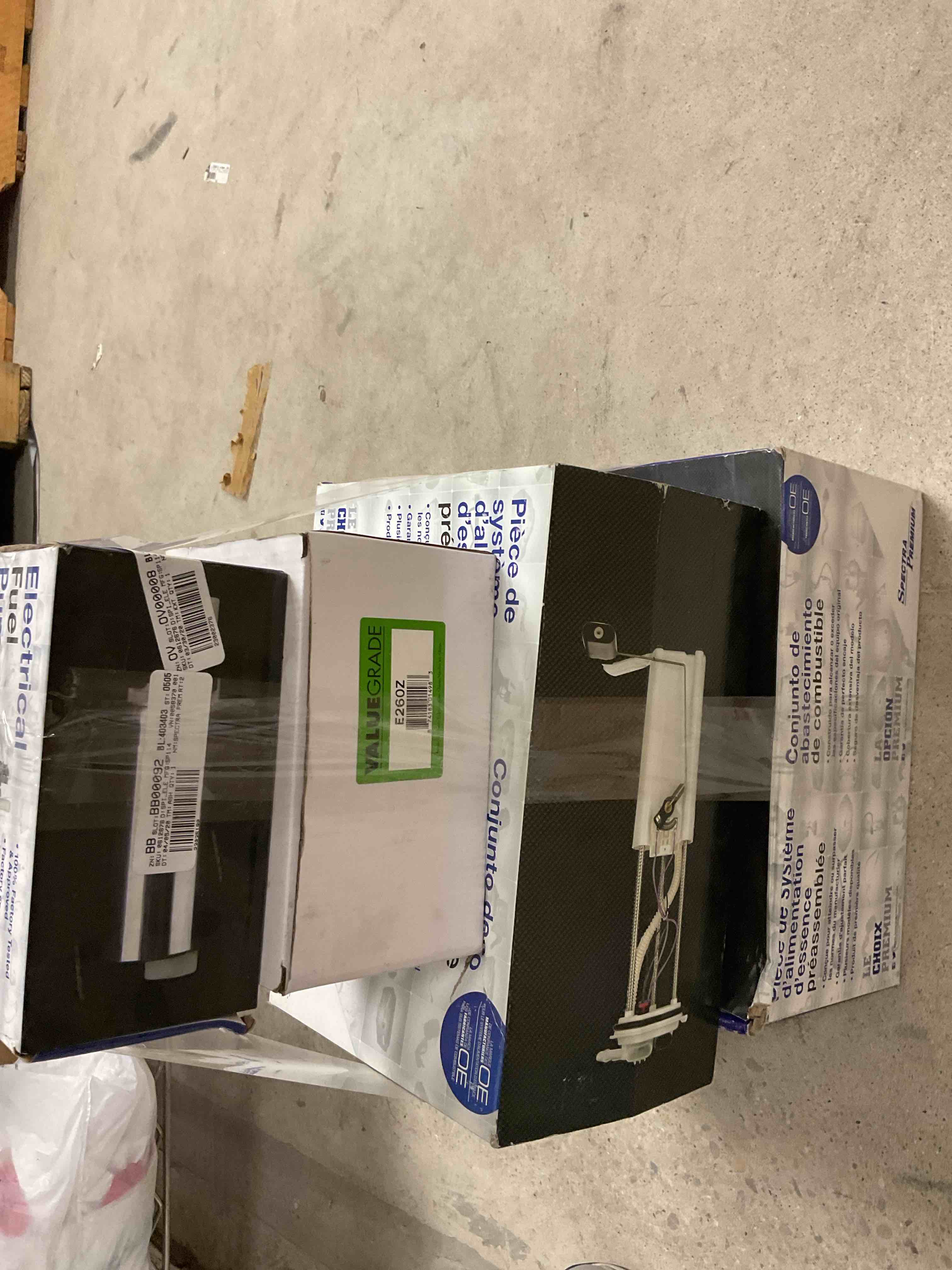 assorted auto parts 