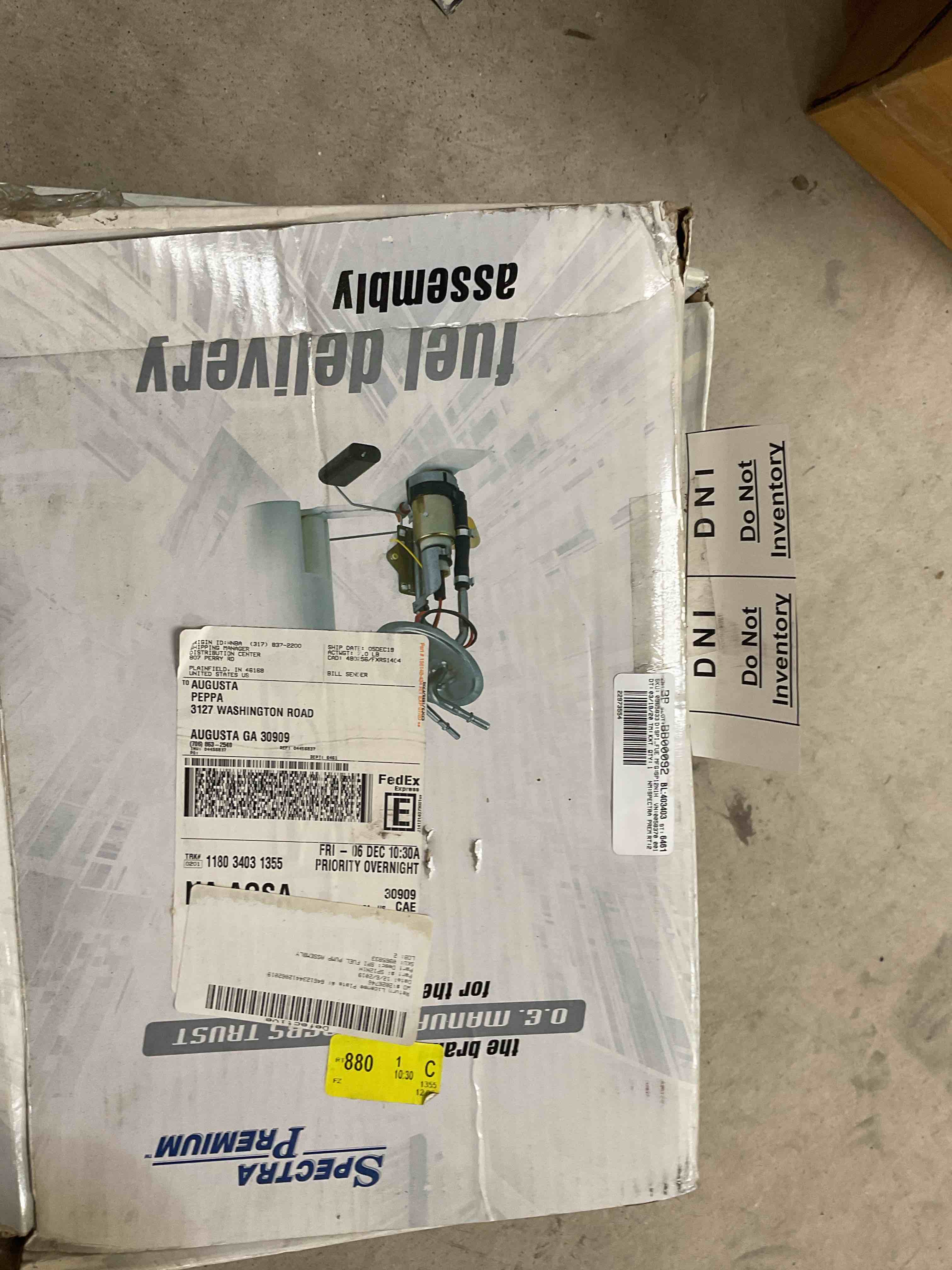 assorted auto parts 