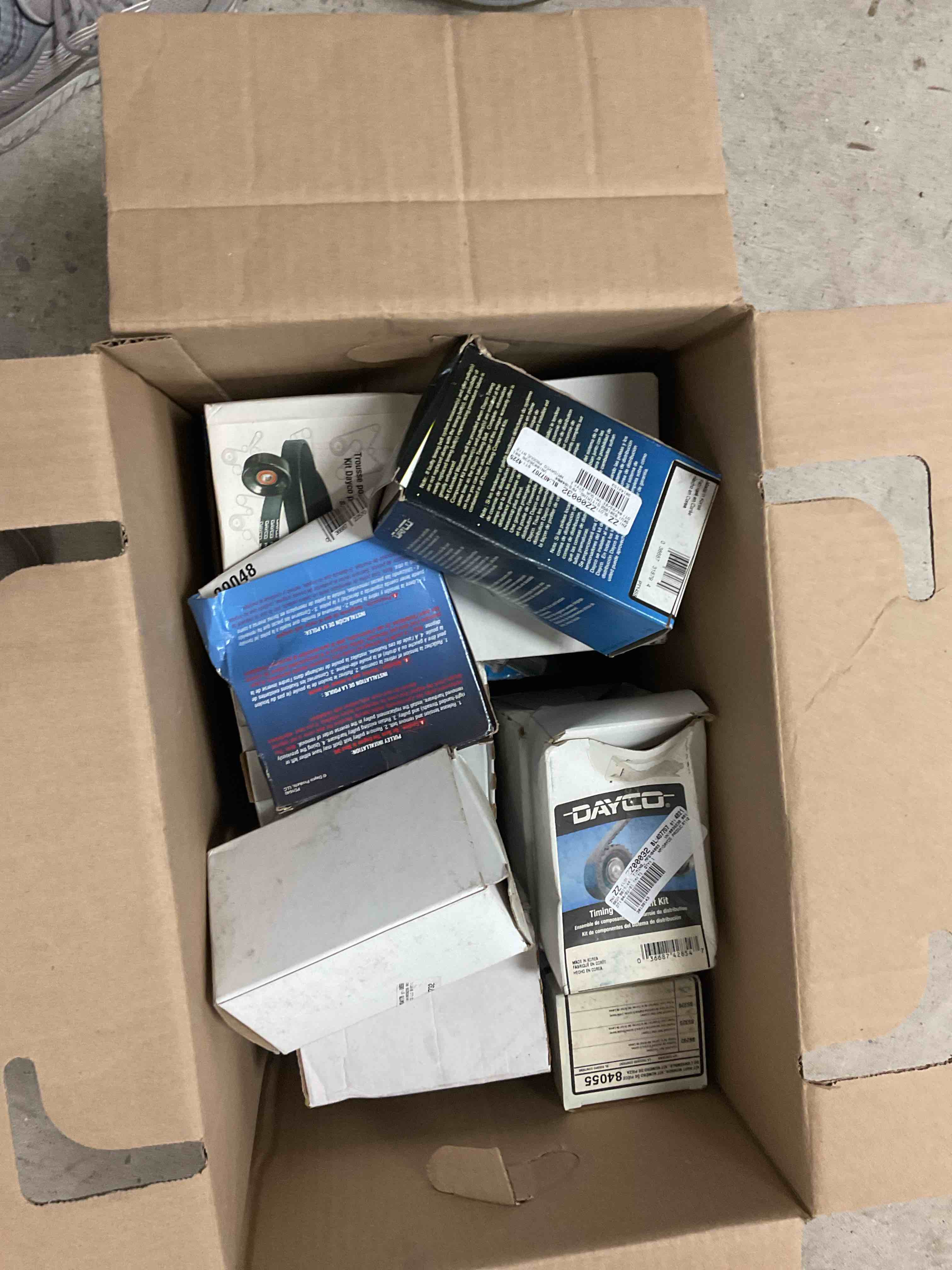 assorted auto parts 