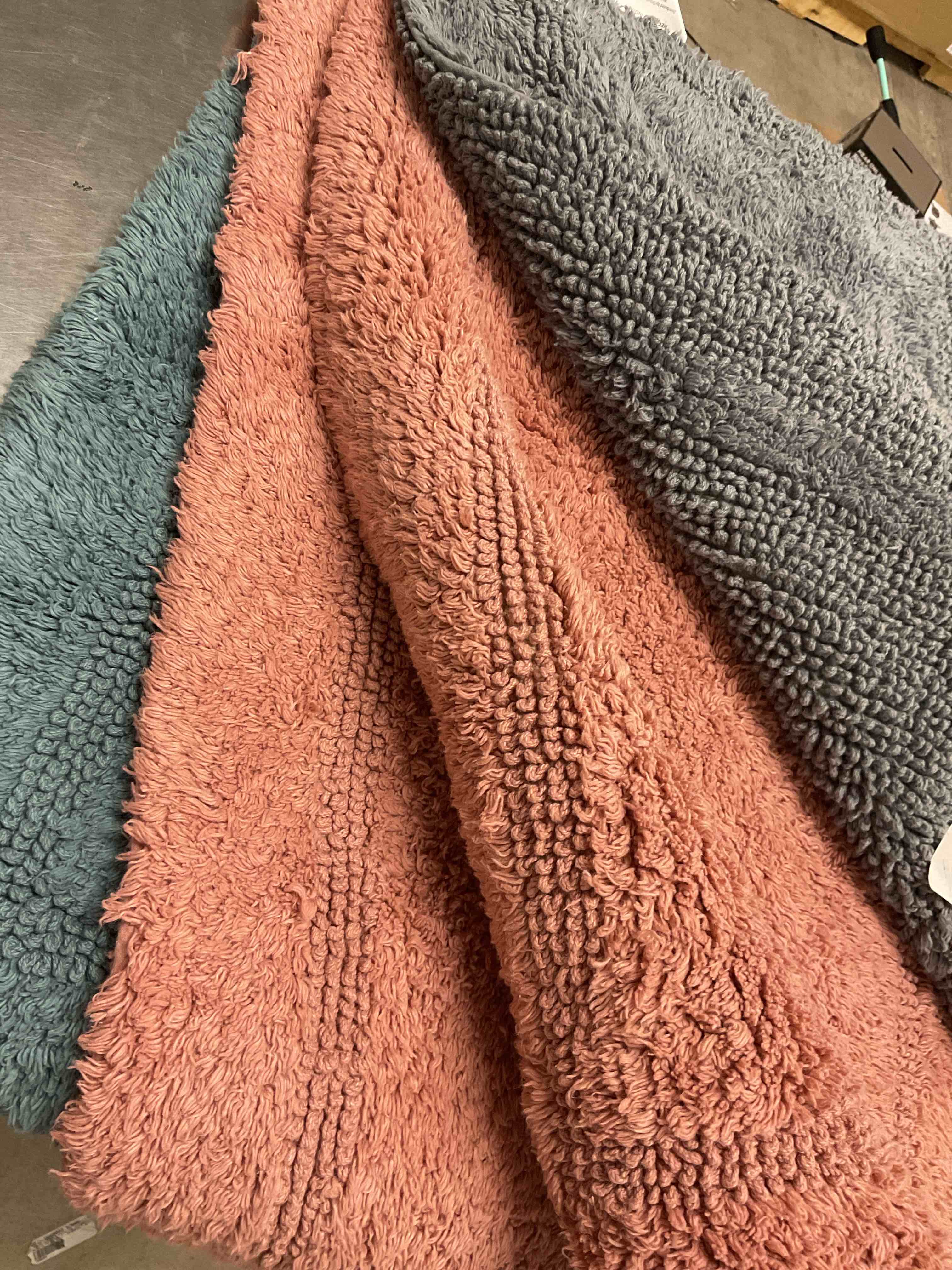 assorted Better Homes & Gardens  Reversible bath rug
