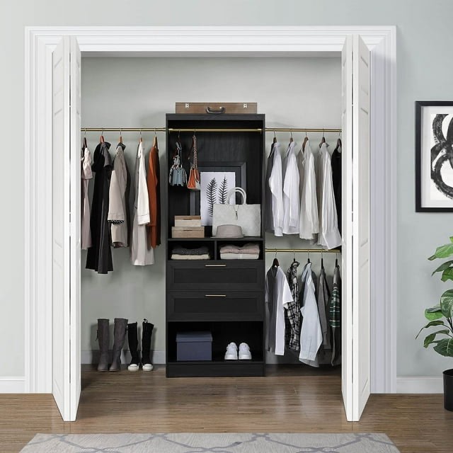 Scott Living Closet Organizer, 8.5' to 12' Wide