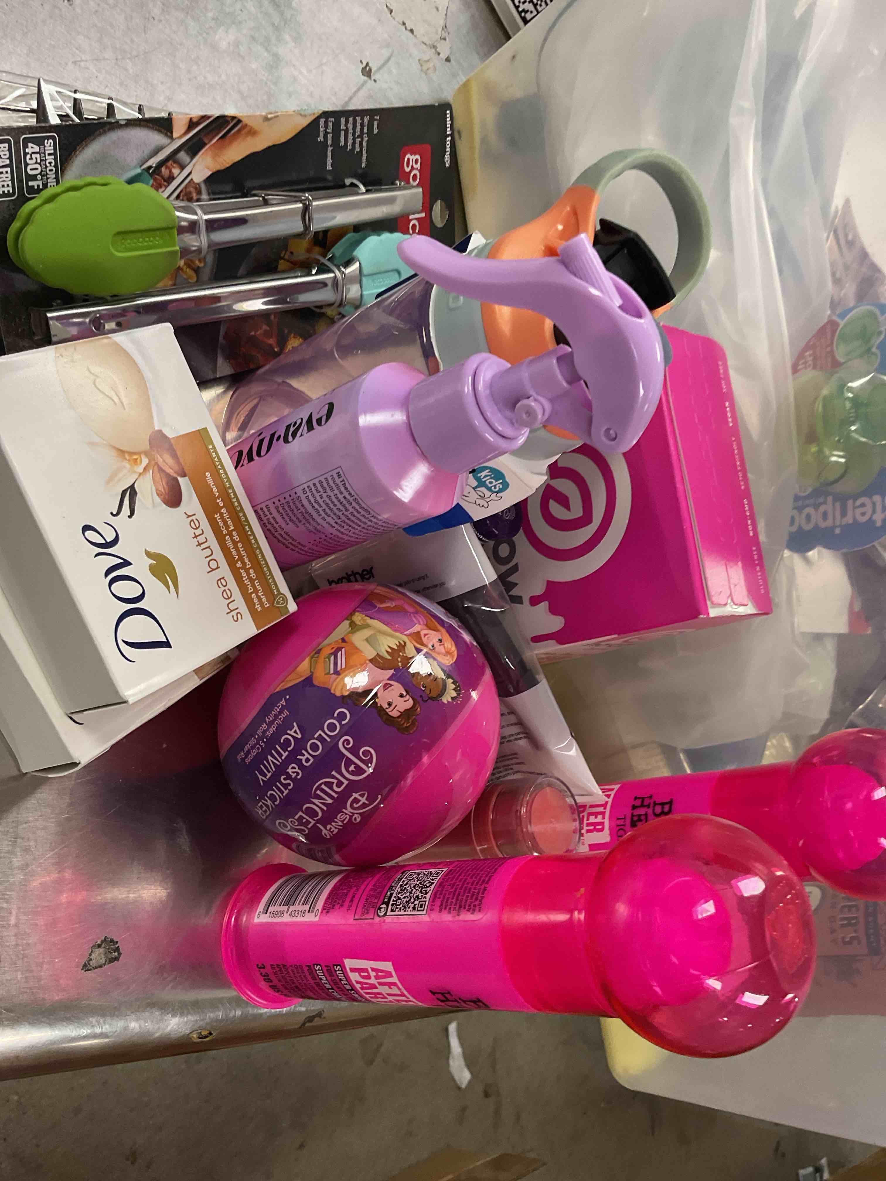 assorted Personal hygiene products