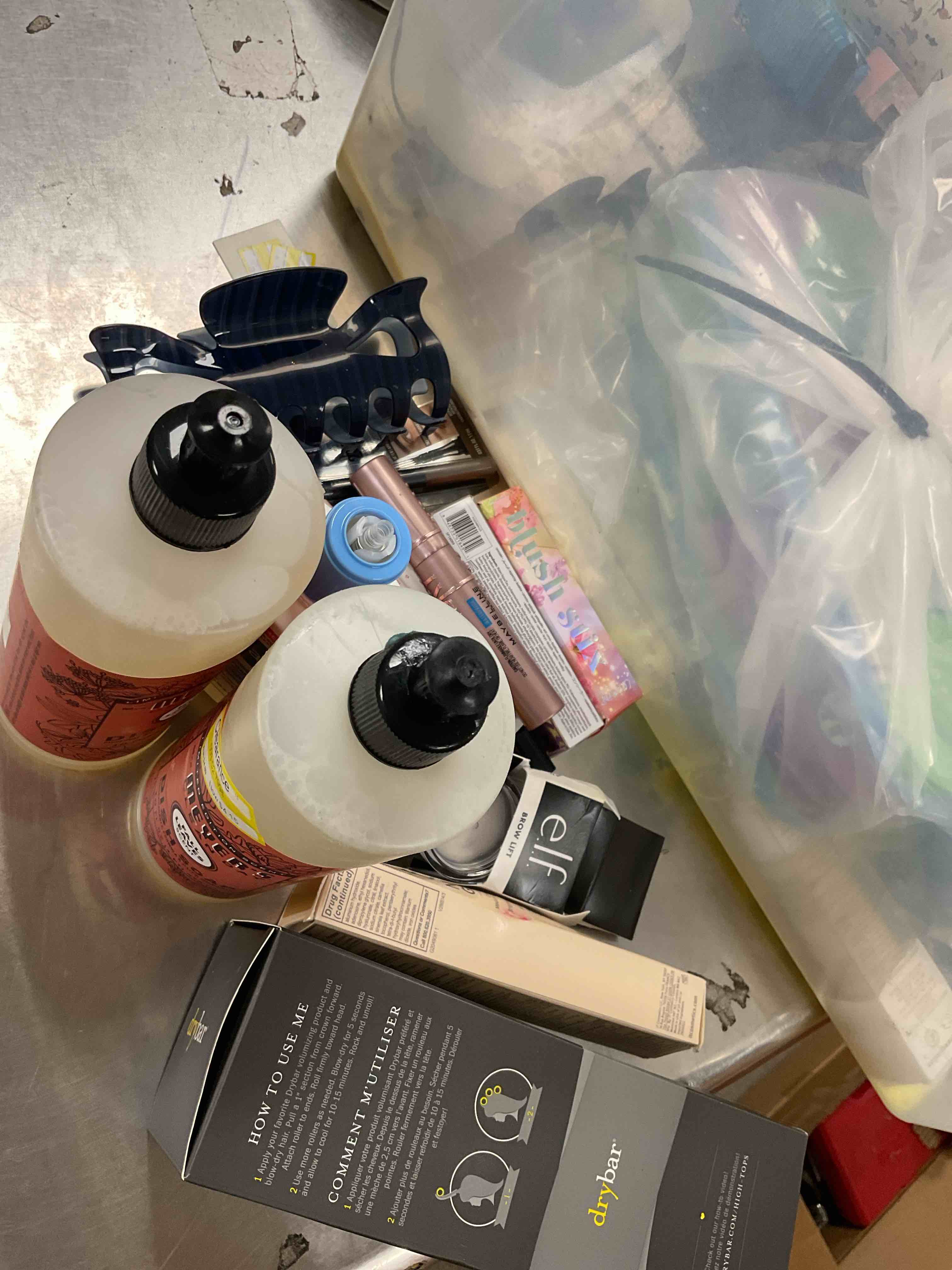 assorted Personal hygiene products