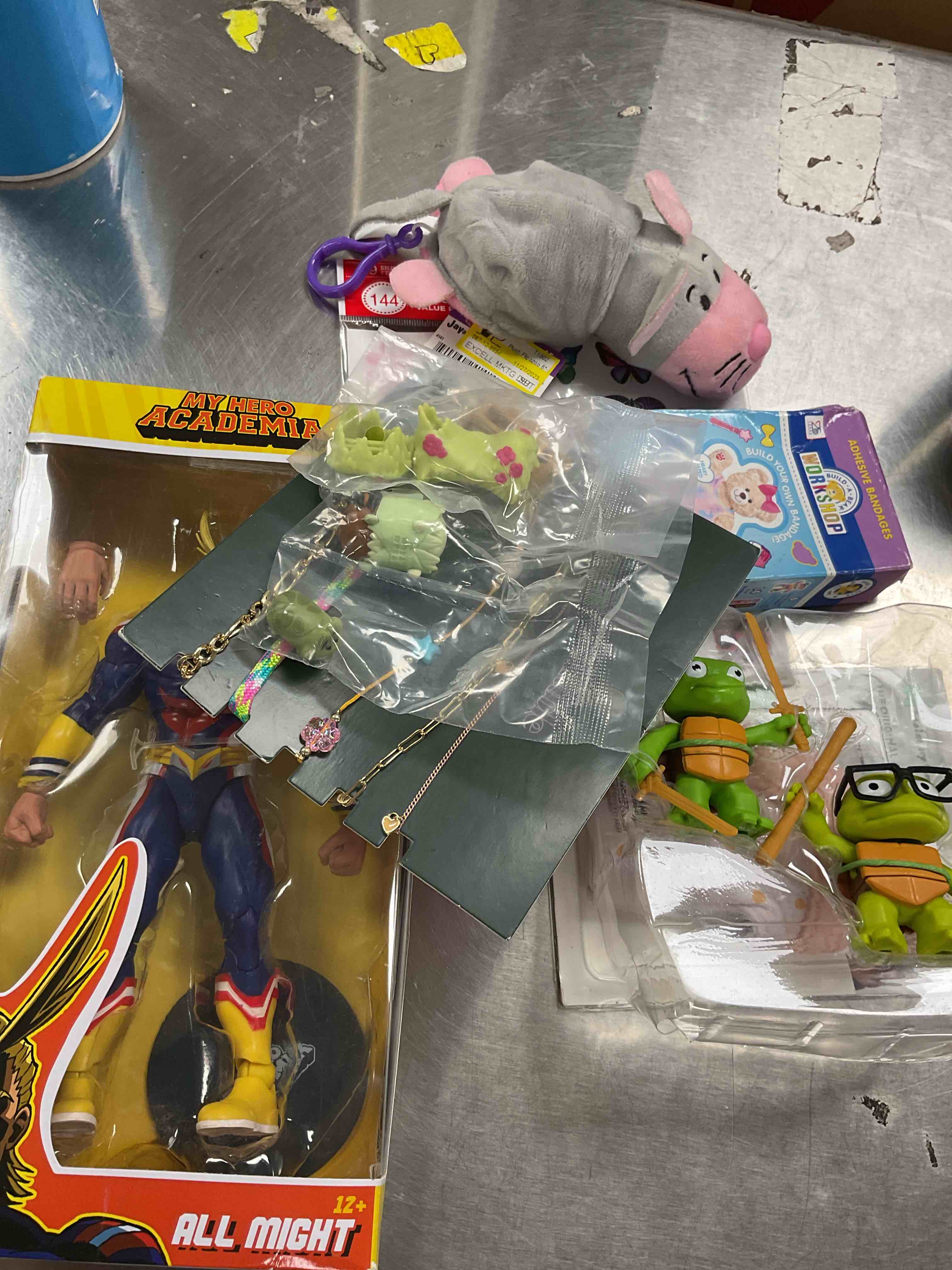 assorted toys