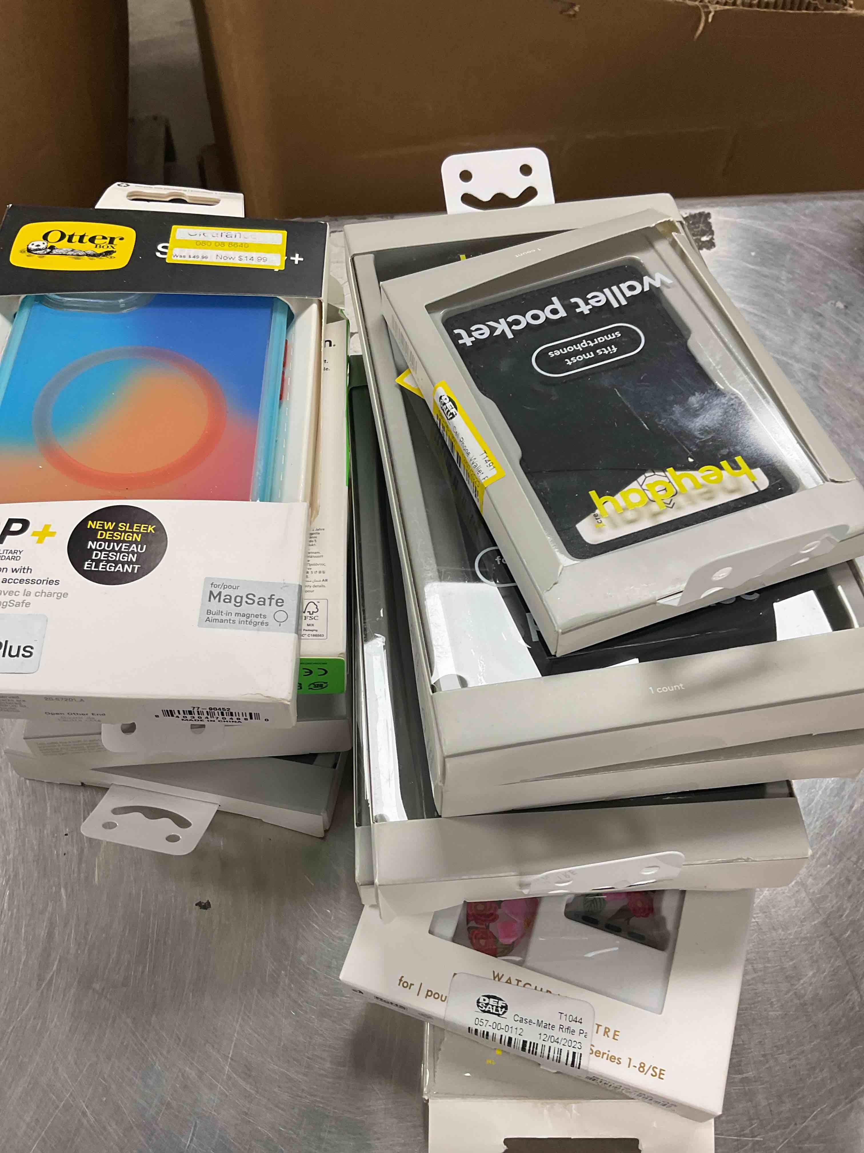 assorted Cell phone accessories 