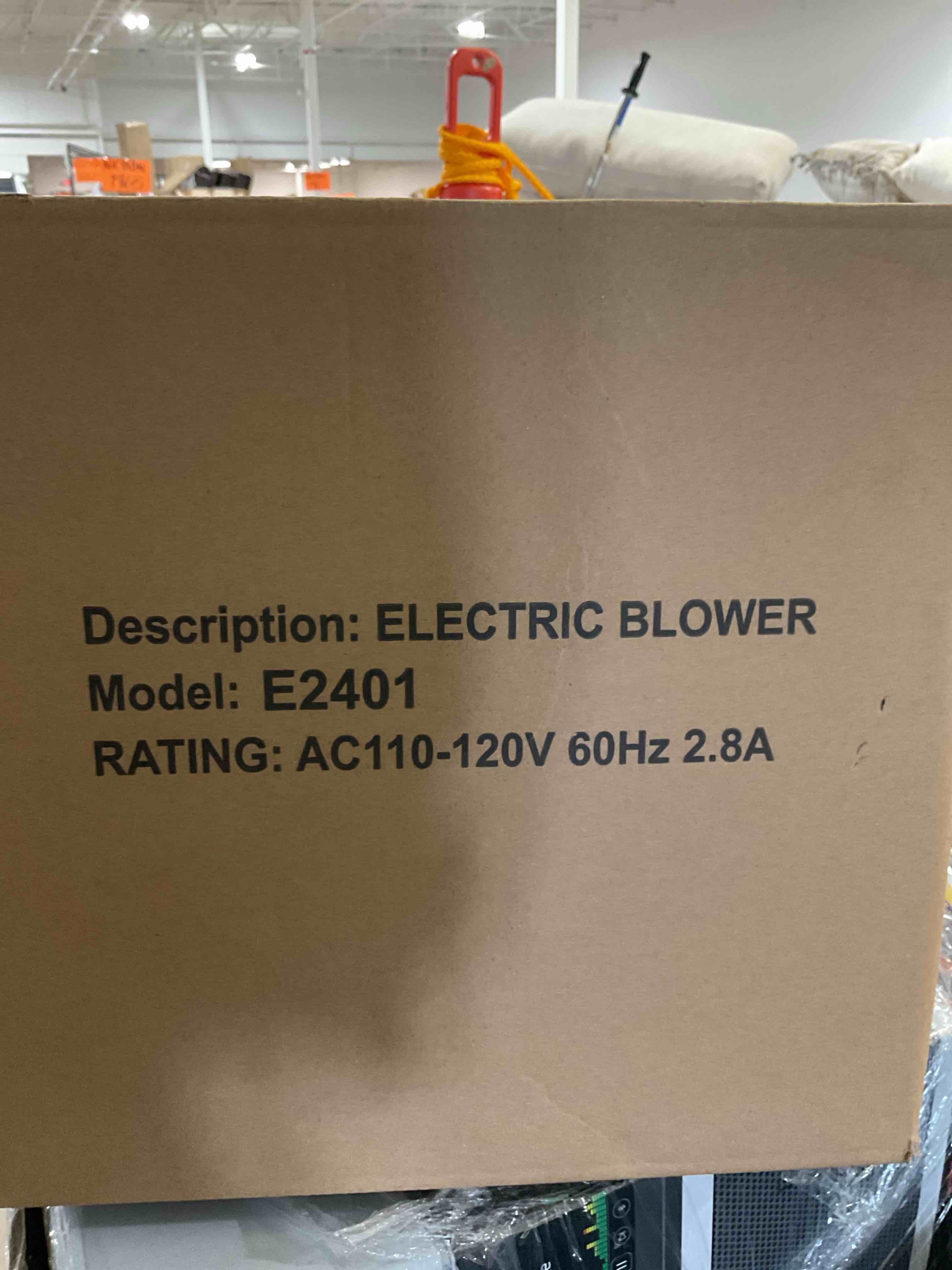 Electric blower 