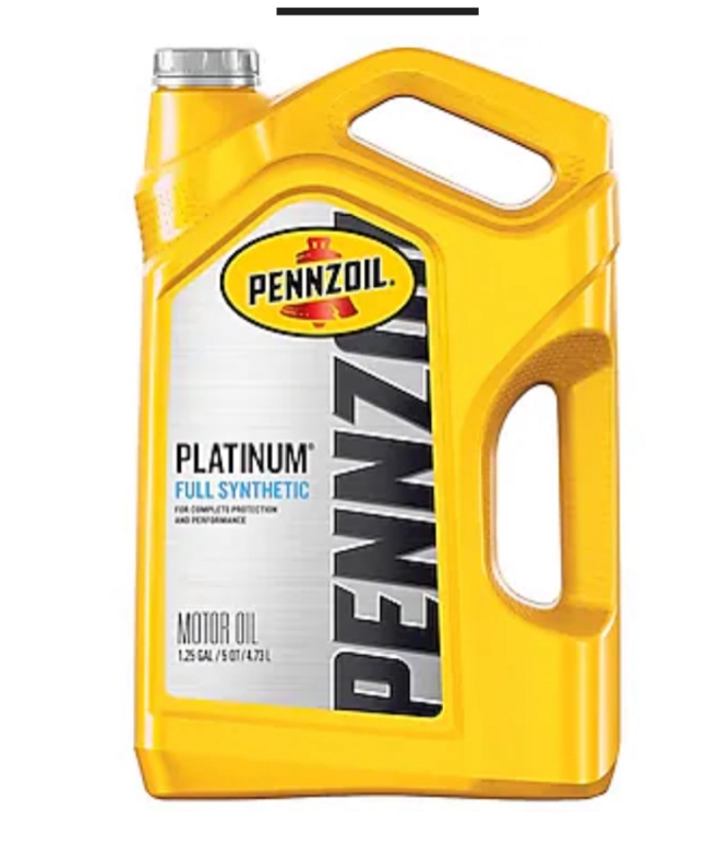 ACEITE DE MOTOR PENNZOIL PLATINUM TOTALMENTE SINTTICO