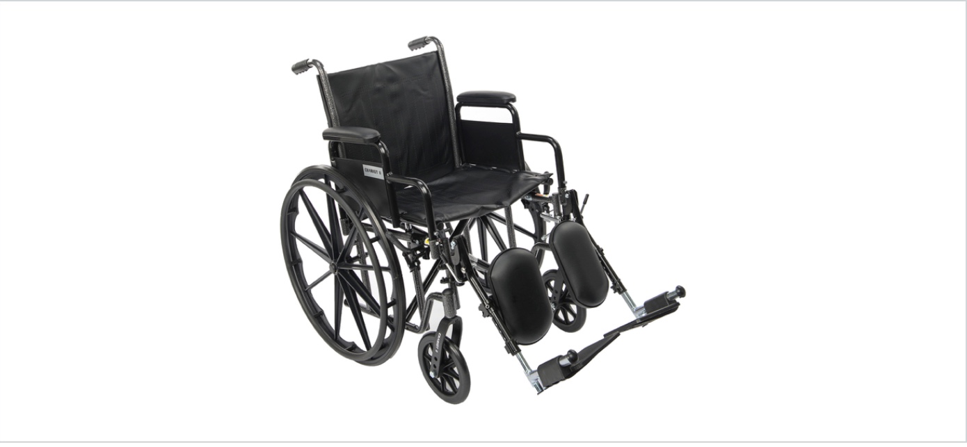 The Chariot II Standard Hemi Wheelchair is designed to meet a variety of patient needs. With a weight capacity of 300-350 lbs., a dual axle for hemi-height ...