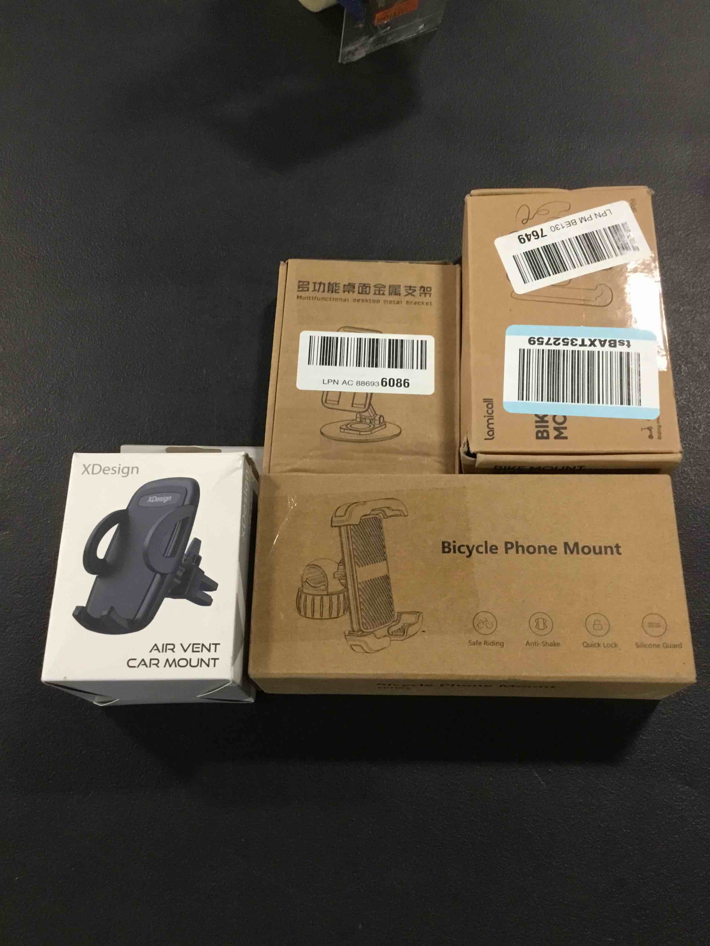 Miscellaneous phone mounts